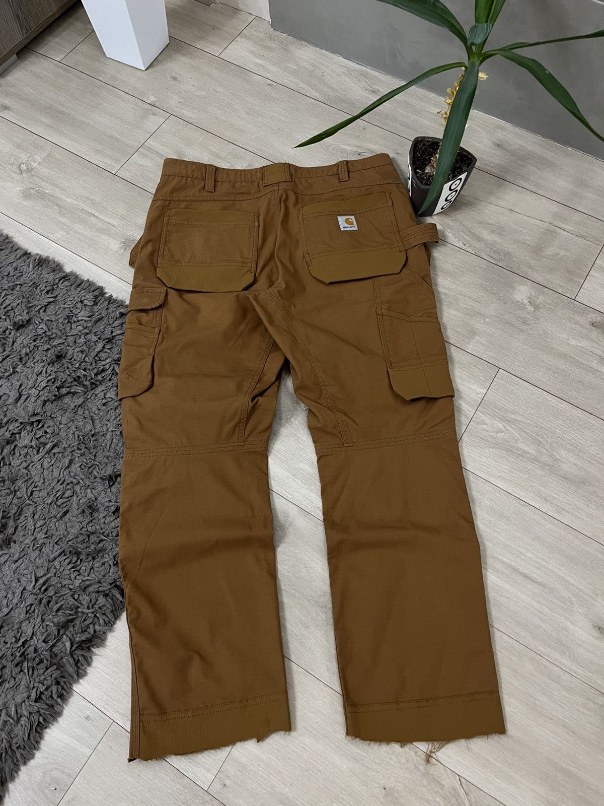 Carhartt 🔥90’s Carhartt Double Knee Cargo Y2k Carpenters Work Pants Size US 34 / EU 50 - 2 Thumbnail