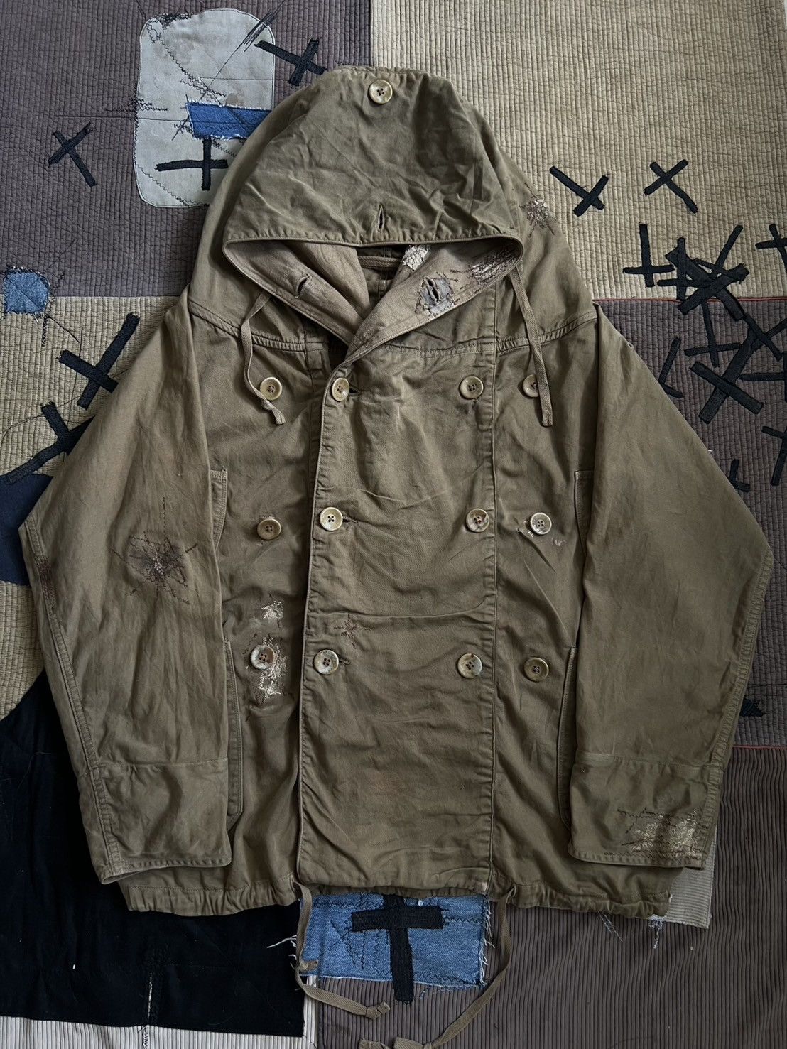 Kapital Rare* Vintage Kapital Sashiko Ringcoat by Kiro Hirata Size US XL / EU 56 / 4 - 8 Thumbnail