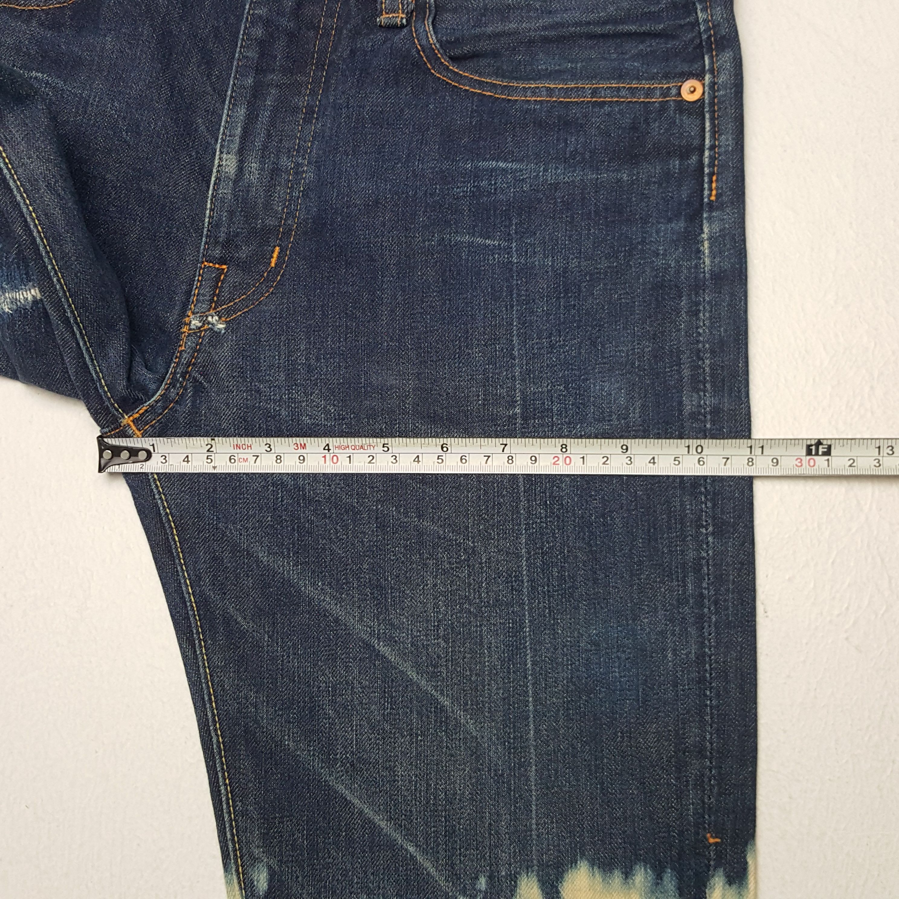 If Six Was Nine × Kapital × Vintage Vintage KAPITAL Japanese Grunge Style Denim Jeans Size US 30 / EU 46 - 10 Thumbnail