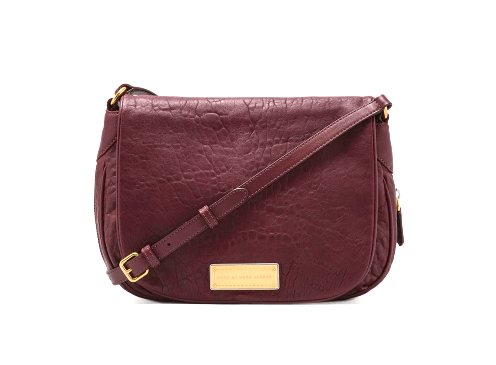 Marc Jacobs Women's Pebbled Leather Messenger Crossbody Bag Size ONE SIZE - 1 Thumbnail