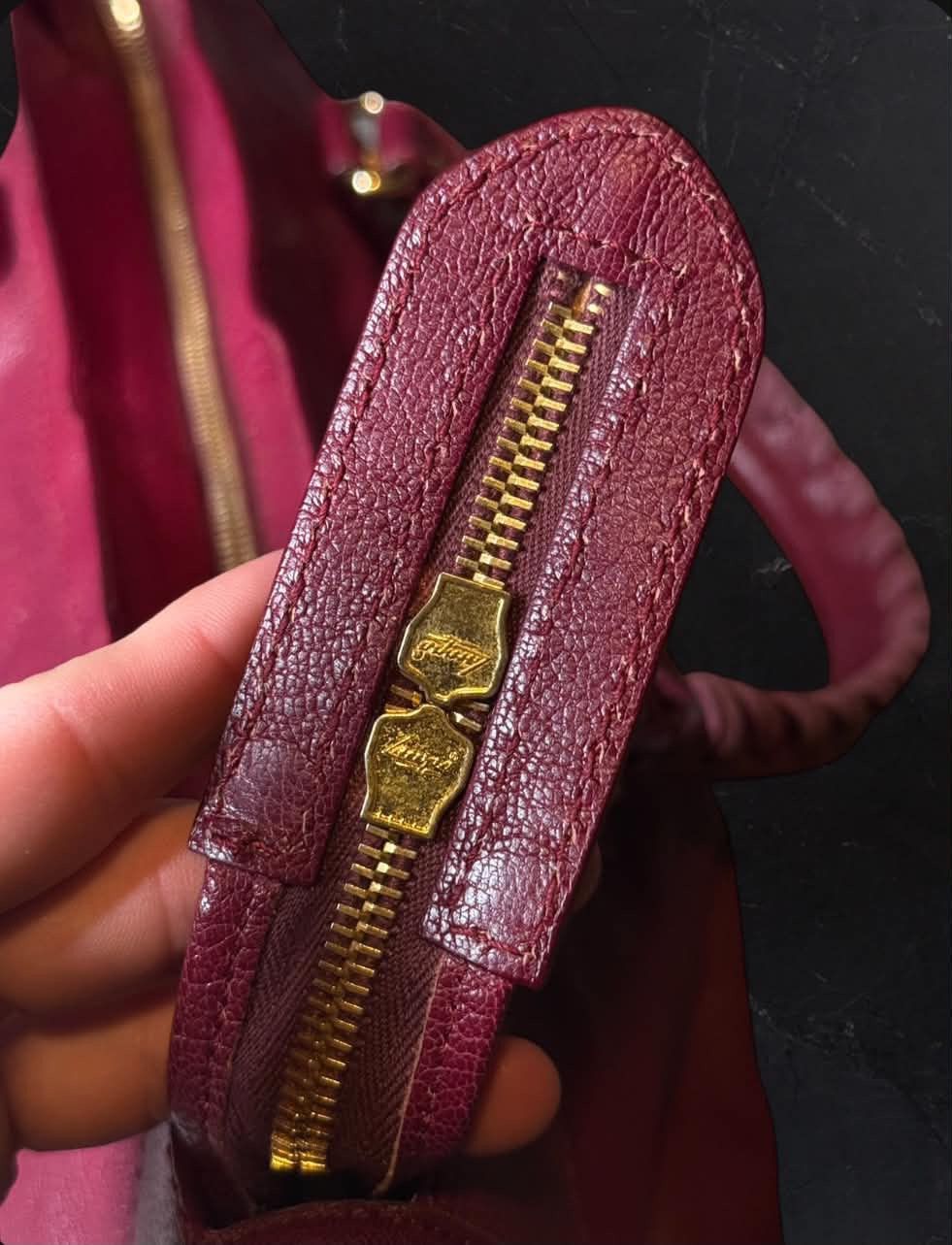 Balenciaga Balenciaga Classic Citybag — Wine Red / Gold Hardware Size ONE SIZE - 4 Thumbnail