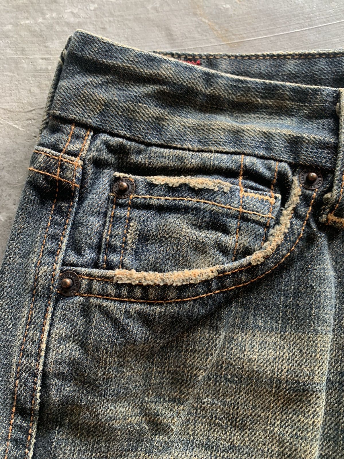 Hysteric Glamour × If Six Was Nine × Le Grande Bleu (L.G.B.) RUSTY FLARE japanese jeans designer Size US 29 - 13 Thumbnail