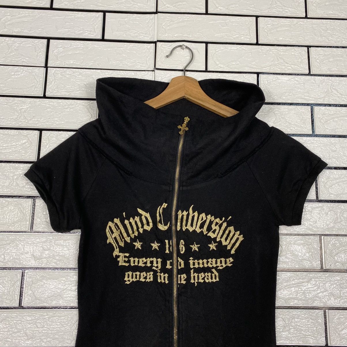 Japanese Brand 📌Full Zipper Sweater Punk Design Bondage Bones Design Size US L / EU 52-54 / 3 - 4 Thumbnail