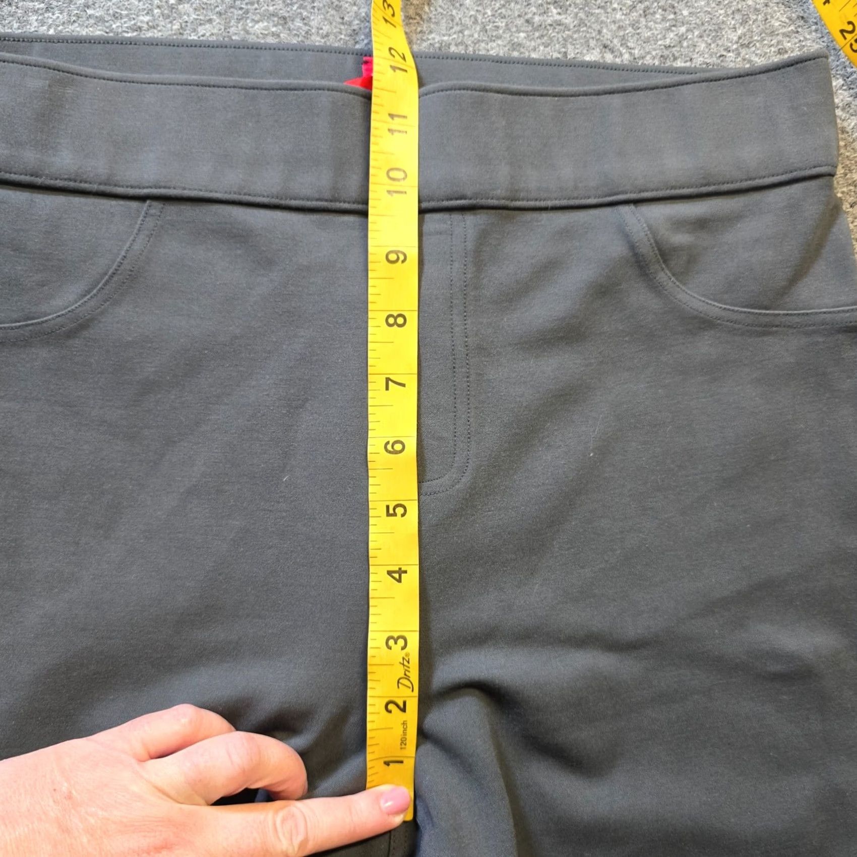 Spanx Spanx Pants Womens Size Large Gray Pull On Stretch Cropped Capri Capsule Casual Size 36" / US 14 / IT 50 - 5 Thumbnail