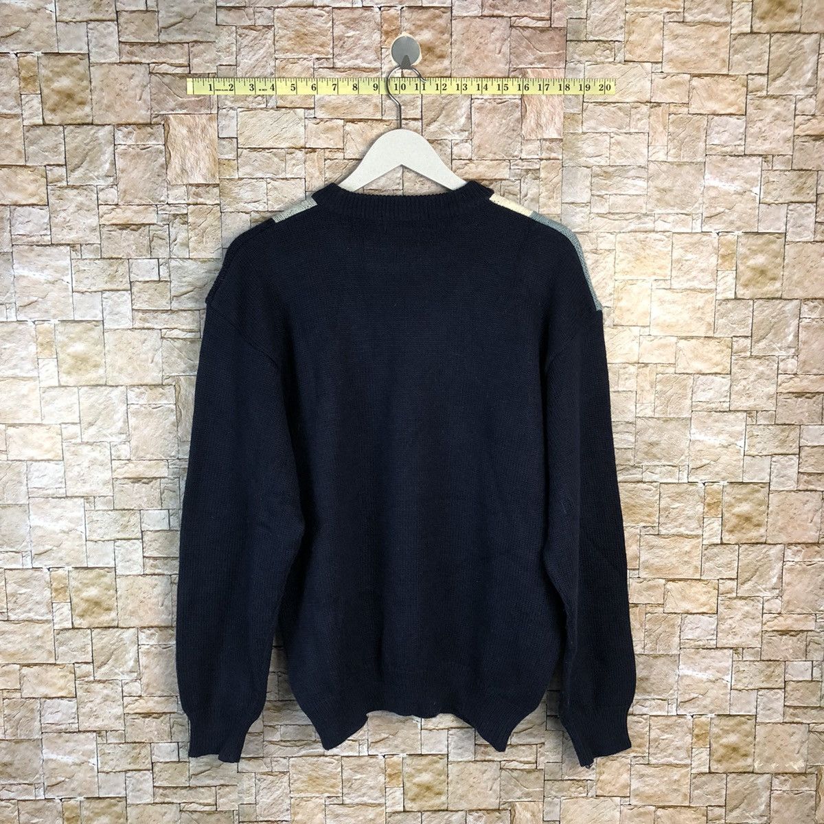Homespun Knitwear × Japanese Brand × Vintage Joval Sport Dark Blue Knitwear #A850 Size US M / EU 48-50 / 2 - 13 Thumbnail
