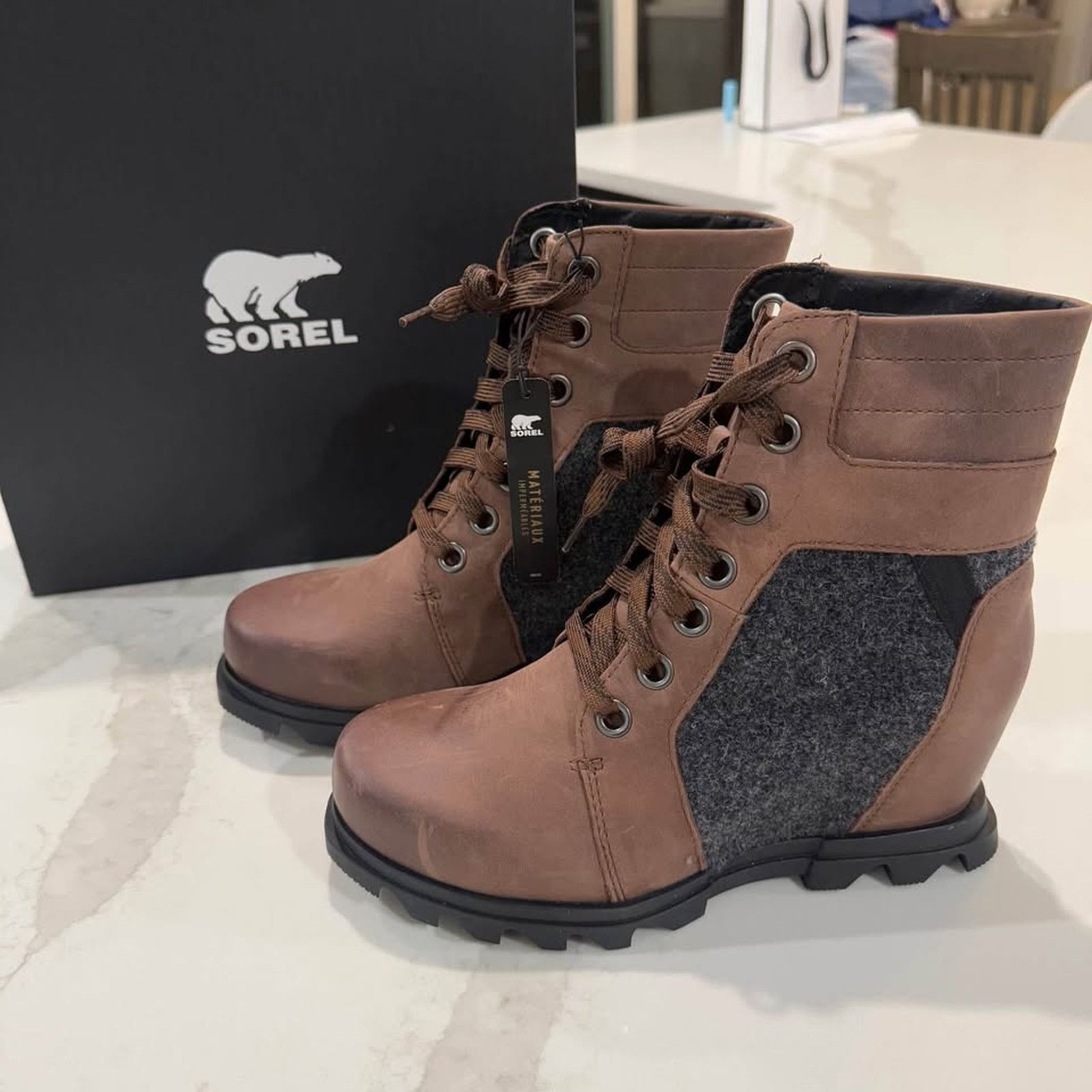 Sorel NWT Joan of Arctic Wedge III Lexie Bootie Womens