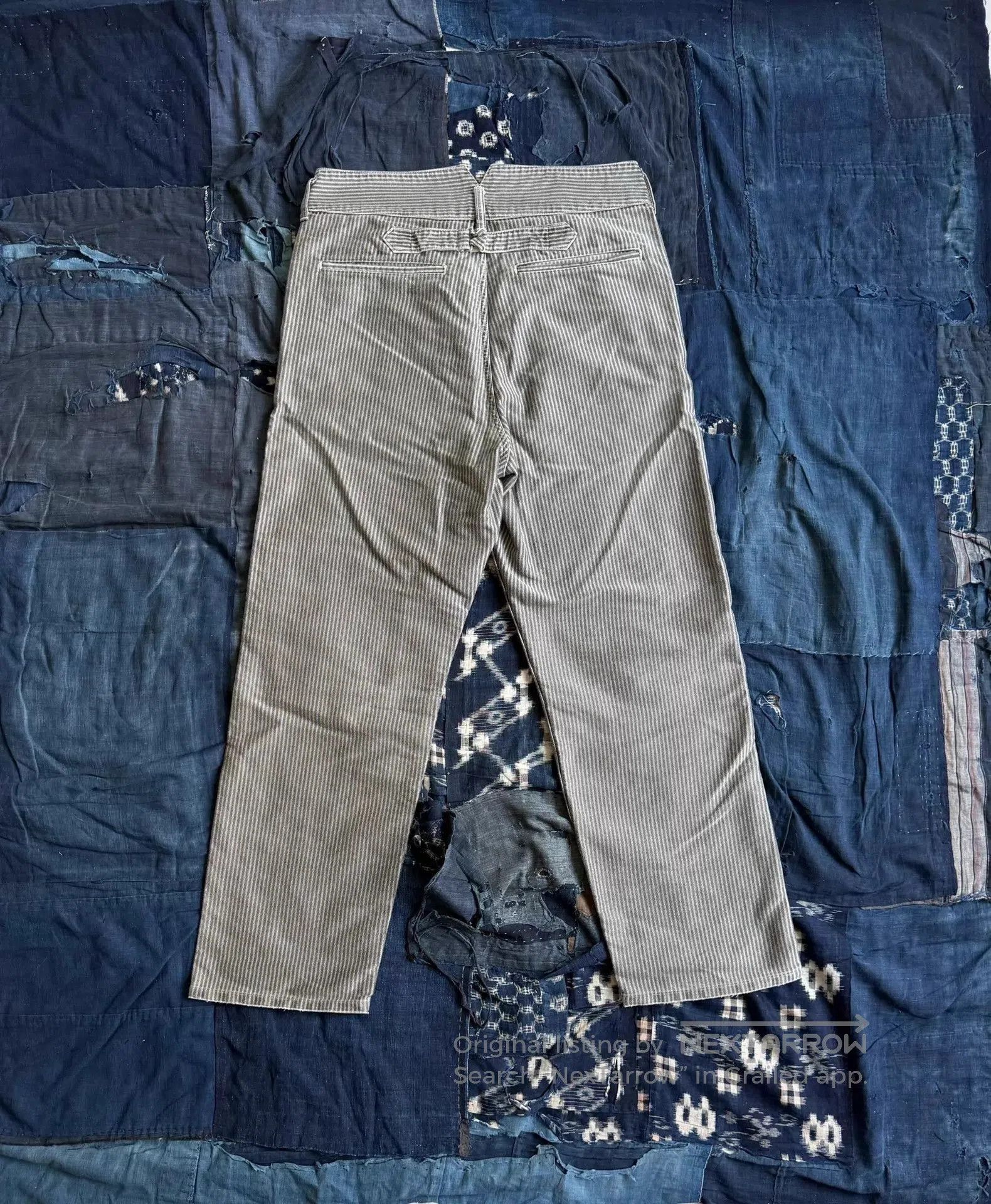Visvim Striped Casual Pants Multi Size 34. Size US 34 / EU 50 - 2 Thumbnail