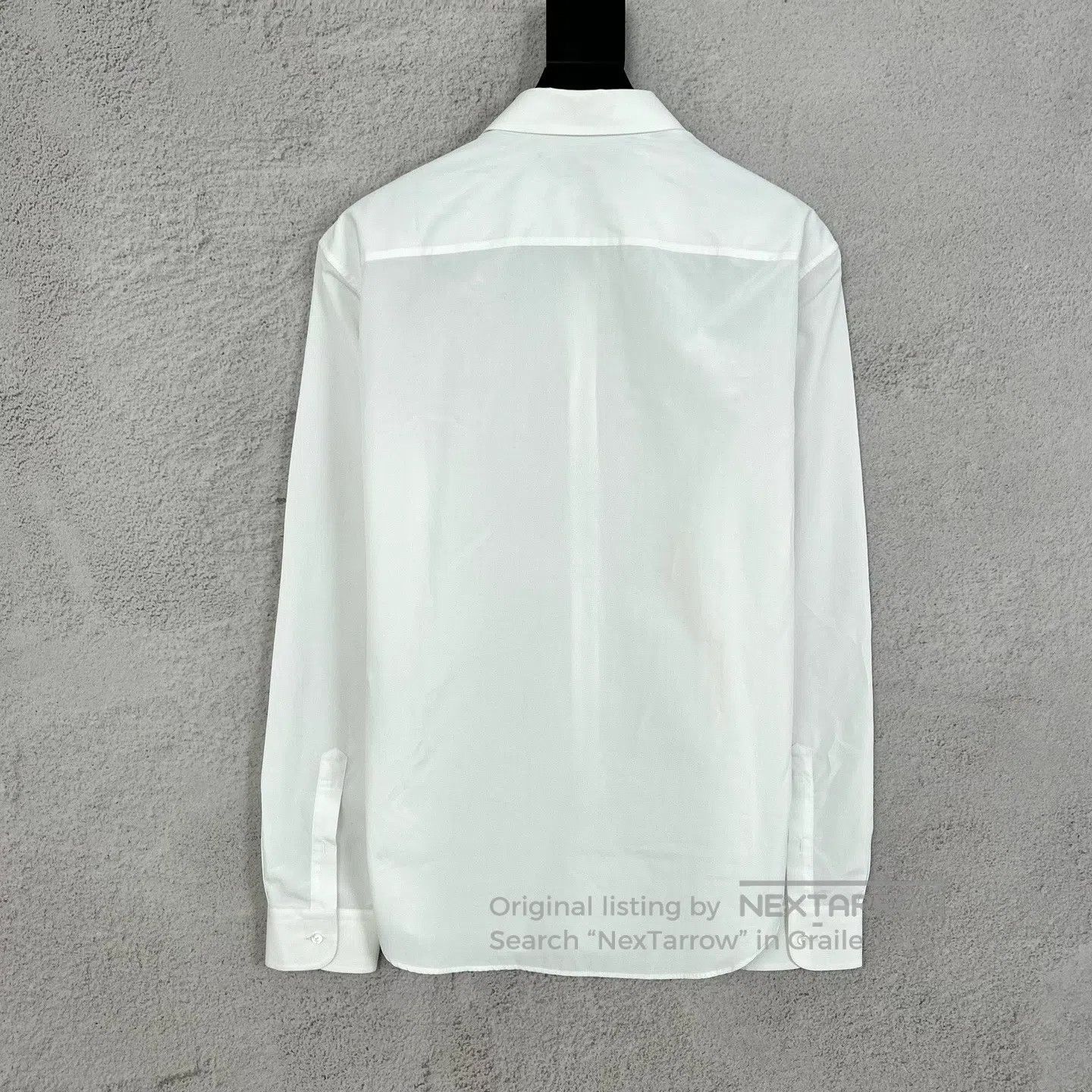 Gucci Guicci Striped collar long-sleeved white shirt Size US XXS / EU 40 - 6 Thumbnail