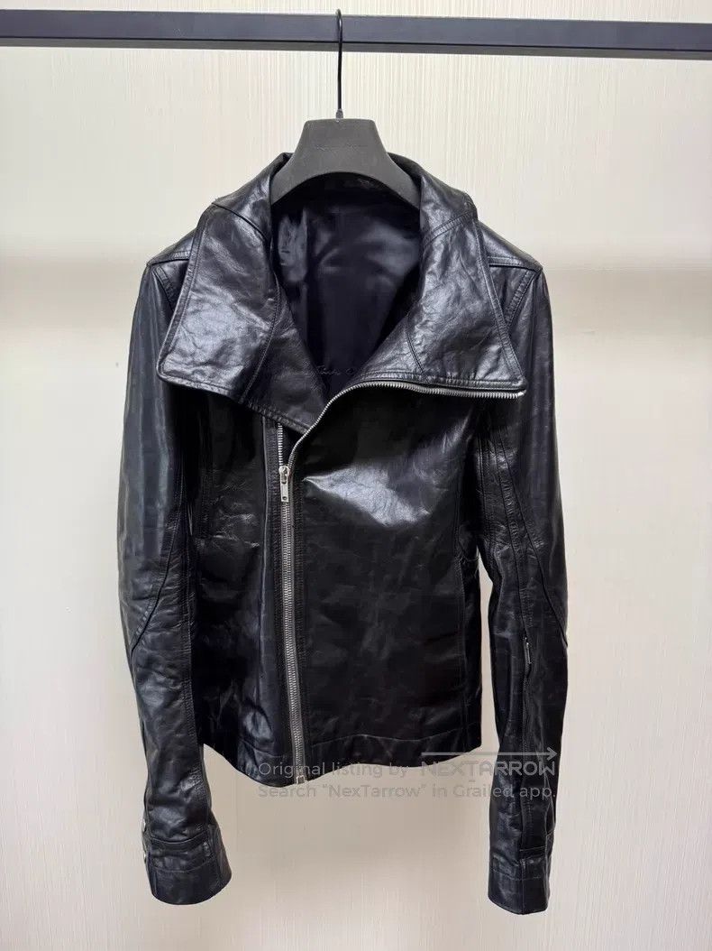 Rick Owens RICK OWENS Zip-up Leather Jacket Size US M / EU 48-50 / 2 - 4 Thumbnail