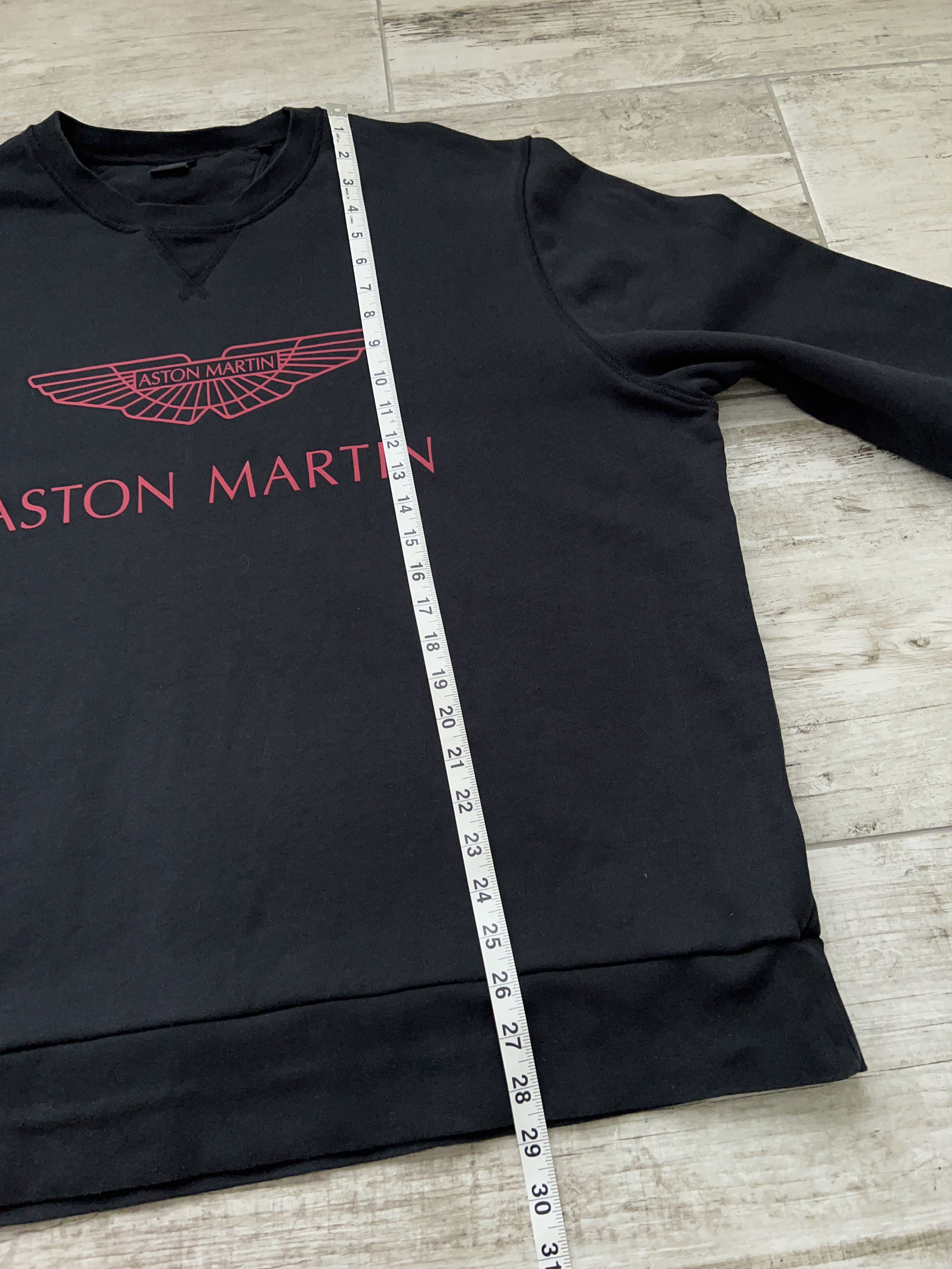Hackett Mens Hackett London Aston Martin Black Sweatshirt Pullover Size US XXL / EU 58 / 5 - 6 Thumbnail