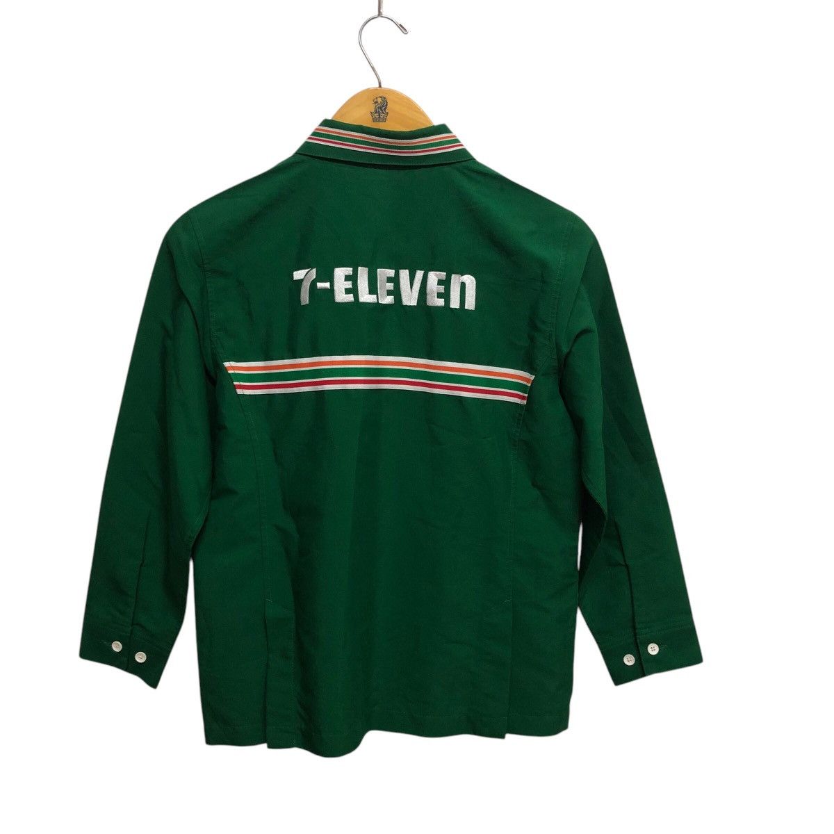 Uniform Wares Vintage 7 Eleven Embroidered Big Logo Zipper Ups Jacket Size US M / EU 48-50 / 2 - 1 Thumbnail