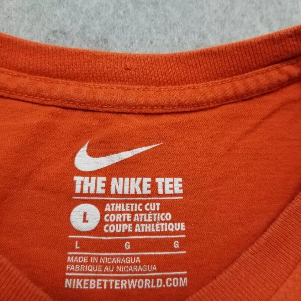 Nike Nike Shirt Mens Large Short Sleeve Cotton Just Do It Size US L / EU 52-54 / 3 - 6 Thumbnail