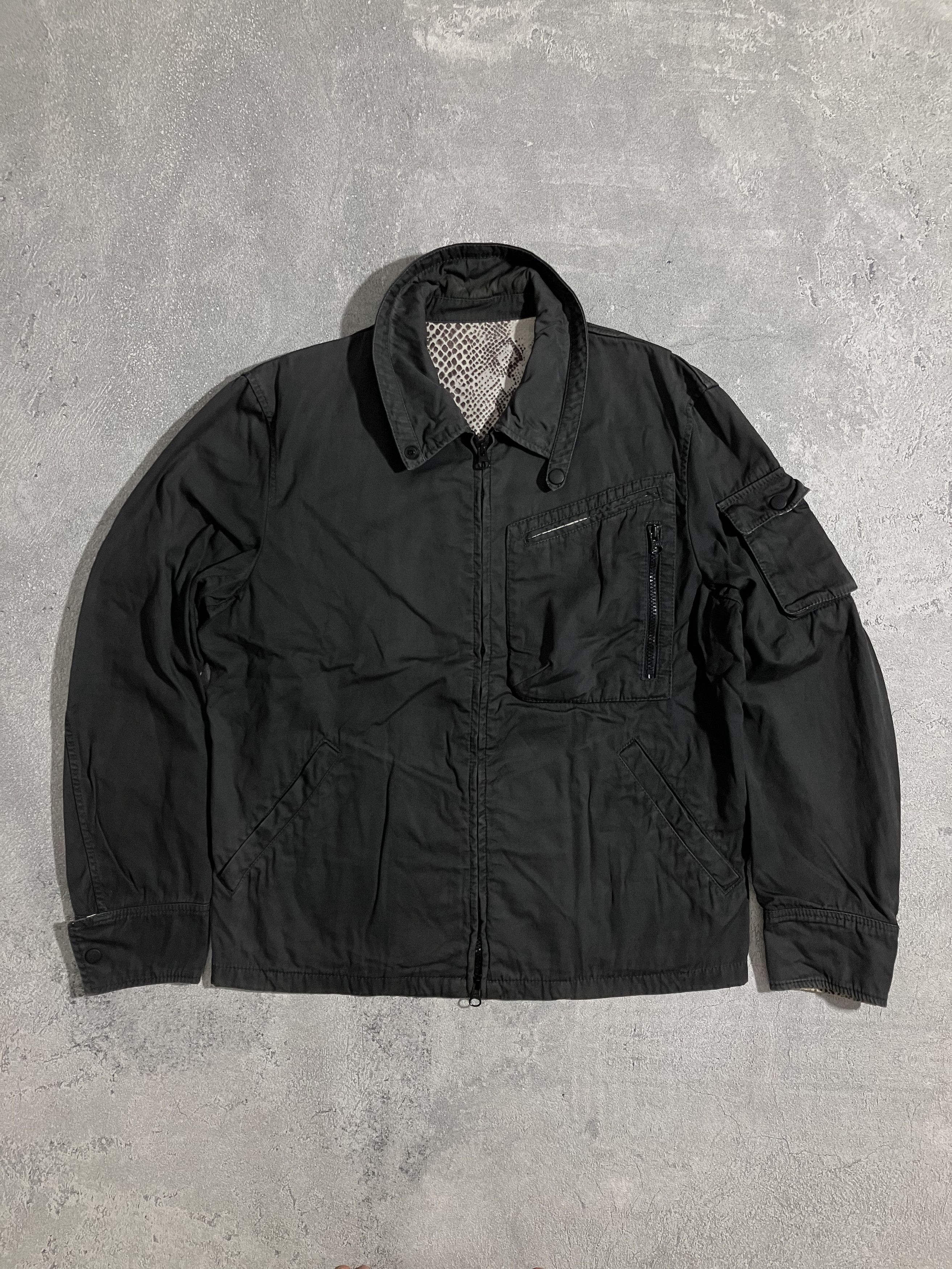 PPFM PPFM Double Zip 'Snake Skin' Moto Jacket Size US L / EU 52-54 / 3 - 1 Thumbnail