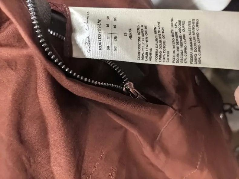 Rick Owens Rick Owens Quanxin leather clothes-2506 Size US XXL / EU 58 / 5 - 4 Thumbnail