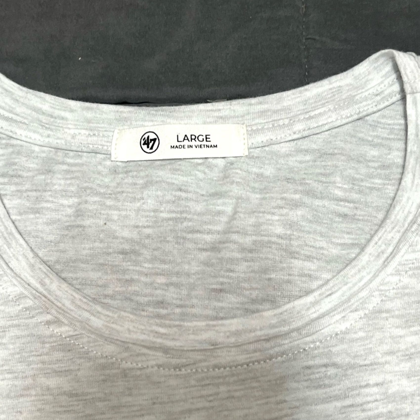 47 NWT 47 Women's Miami Dolphins Rimrocker T-Shirt LARGE - Grey Size L / US 10 / IT 46 - 4 Thumbnail
