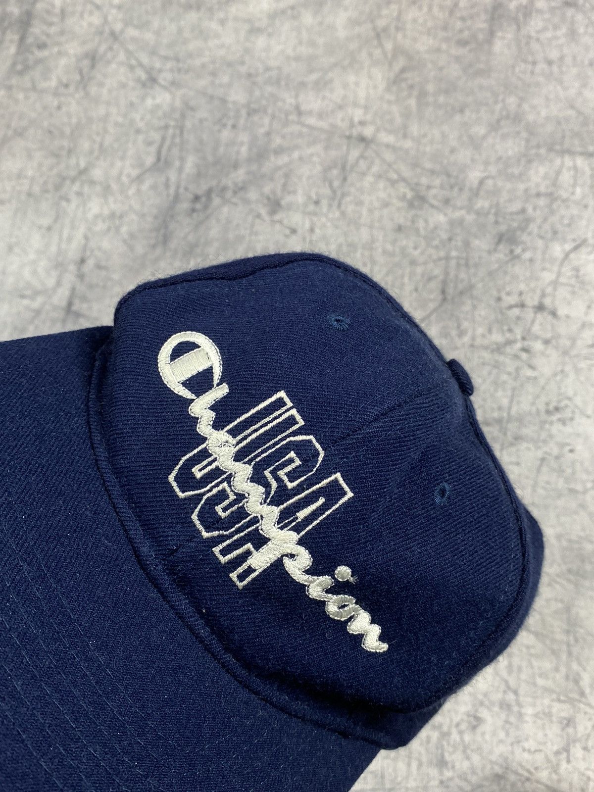 Champion × Vintage Rare Vintage Champion USA Wool Cap Size ONE SIZE - 6 Thumbnail