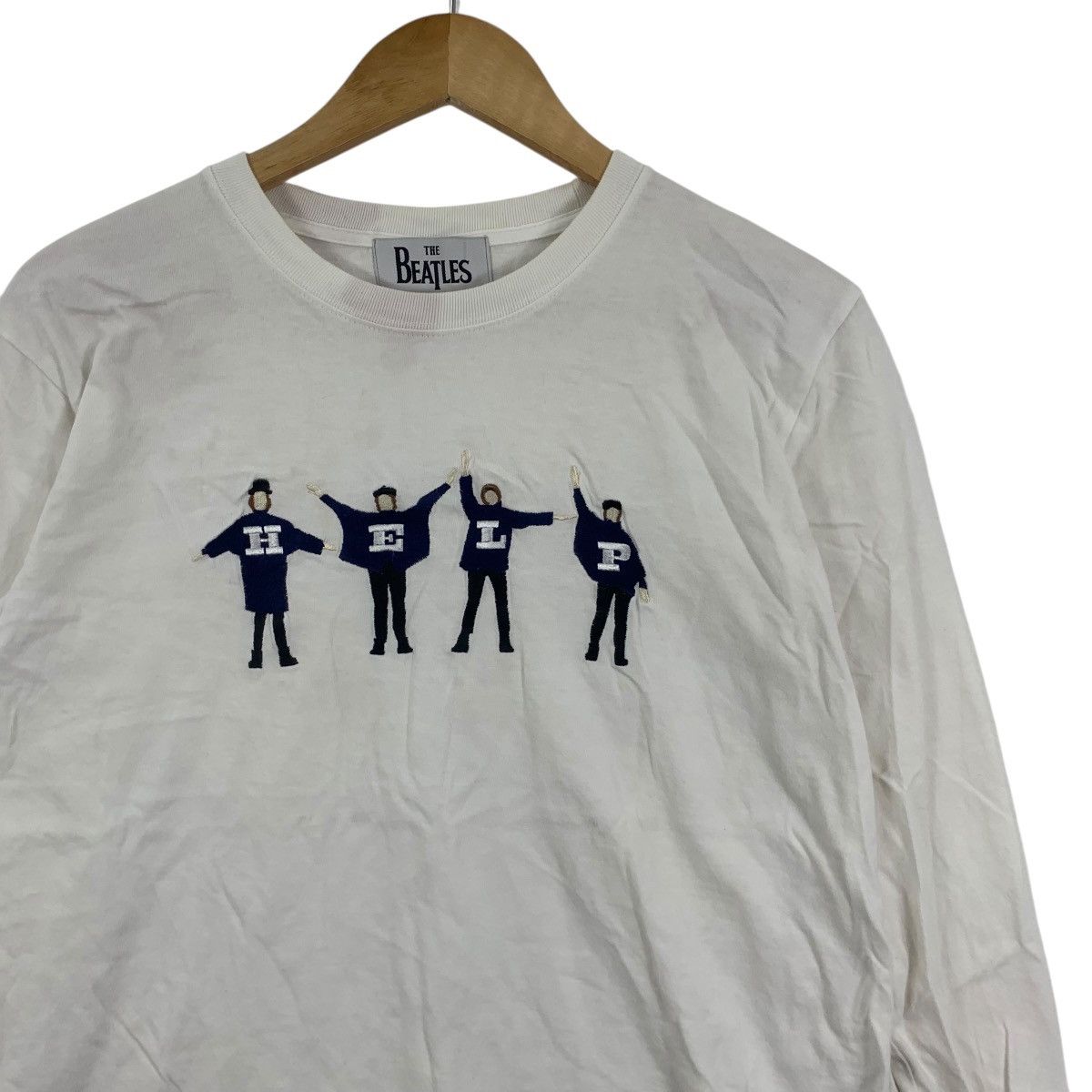 Band Tees SHIPS JAPAN x THE BEATLES Help Album Tee Shirt Top Promo Size M / US 6-8 / IT 42-44 - 5 Thumbnail