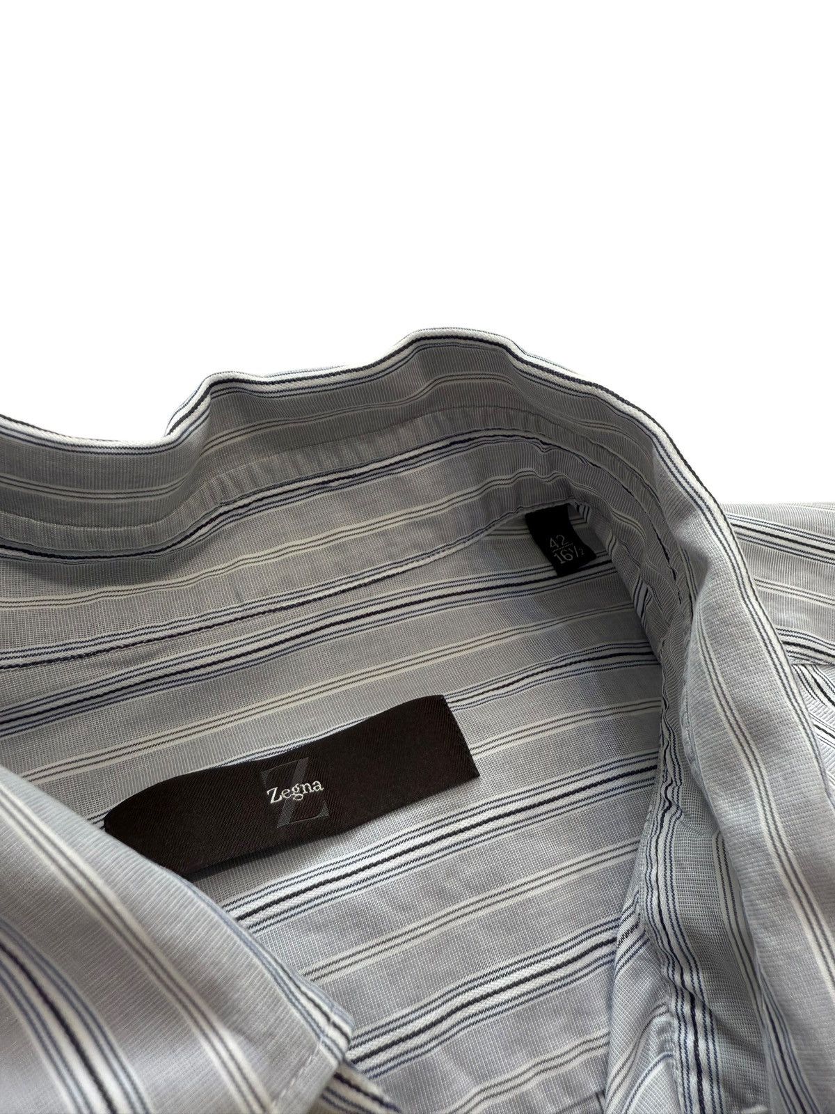 Ermenegildo Zegna Ermenegildo Zegna Shirt Size US XL / EU 56 / 4 - 2 Thumbnail