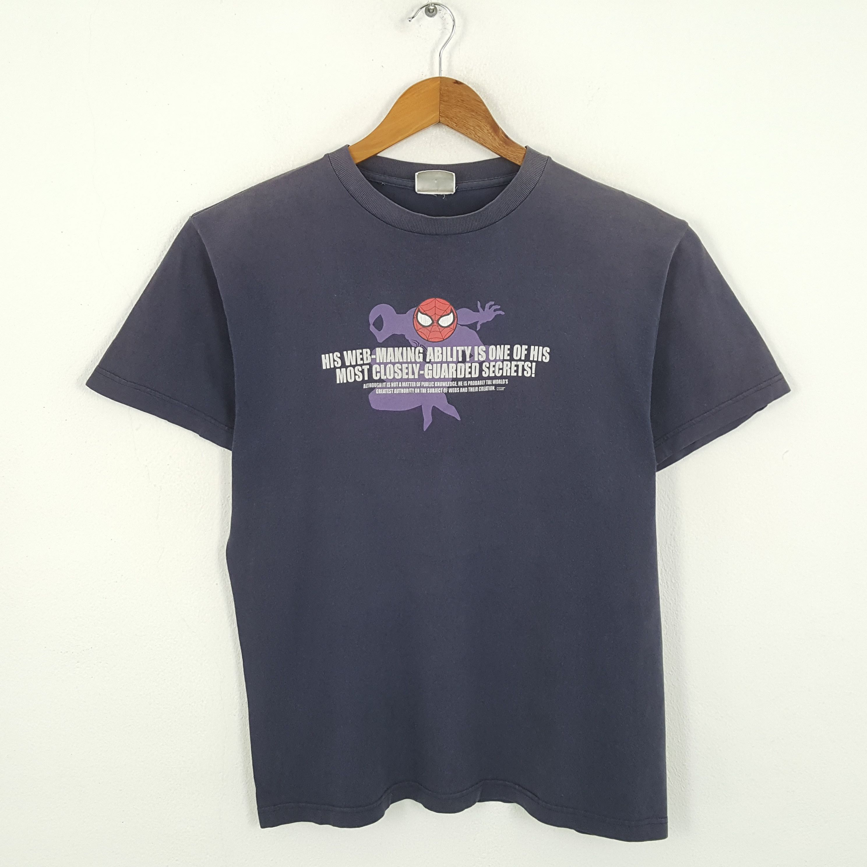 Marvel Comics × Universal Studios × Vintage Vintage SPIDER MAN MARVEL American Comic Movie T-Shirts Size US L / EU 52-54 / 3 - 1 Thumbnail