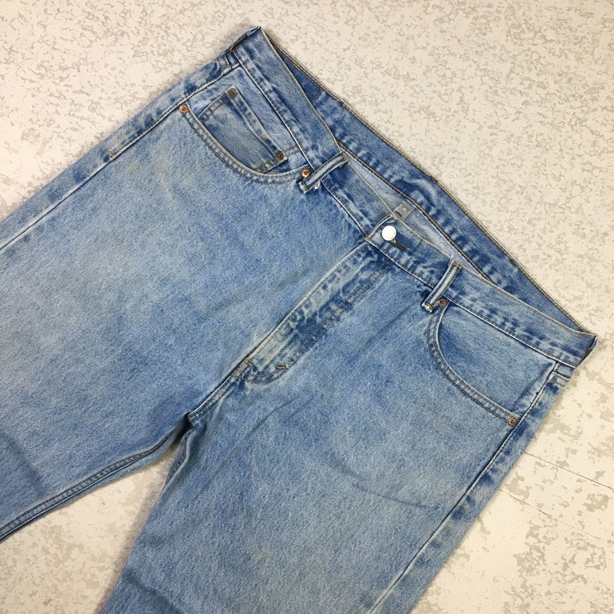 Levi's × Levi's Vintage Clothing × Vintage 🔥ACCEPT OFFER🔥 Levis 505 Loose Light Blue Jeans Size US 40 / EU 56 - 5 Thumbnail