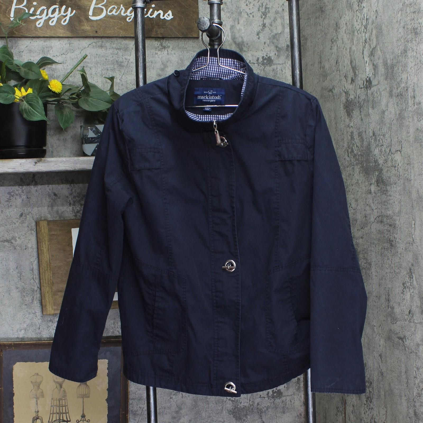 Other Mackintosh New England Parka Anorak Jacket Coat Navy Blue L Size L / US 10 / IT 46 - 1 Thumbnail