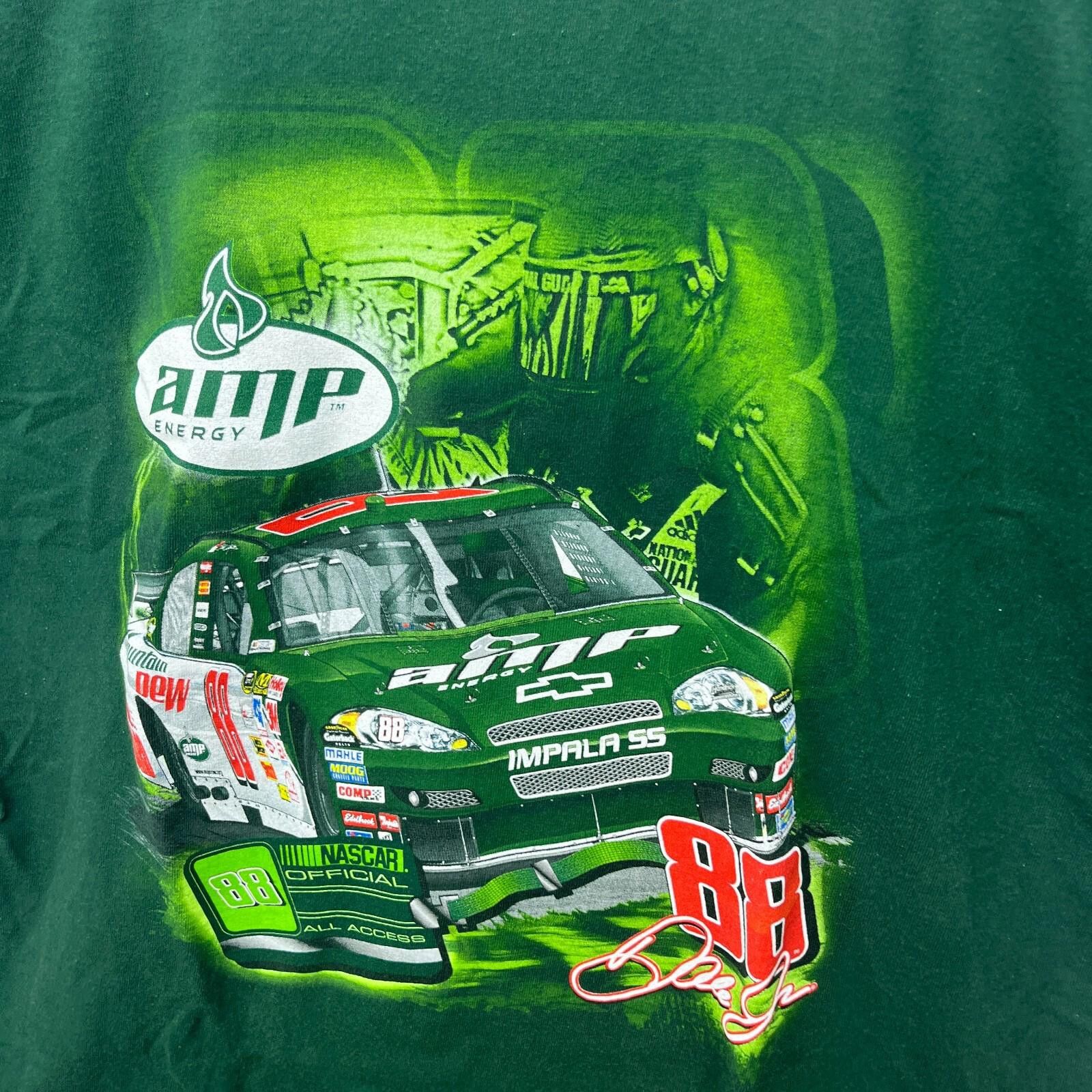 NASCAR Vintage NASCAR Dale Junior 88 Amp Energy T-Shirt XL Size US XL / EU 56 / 4 - 3 Thumbnail