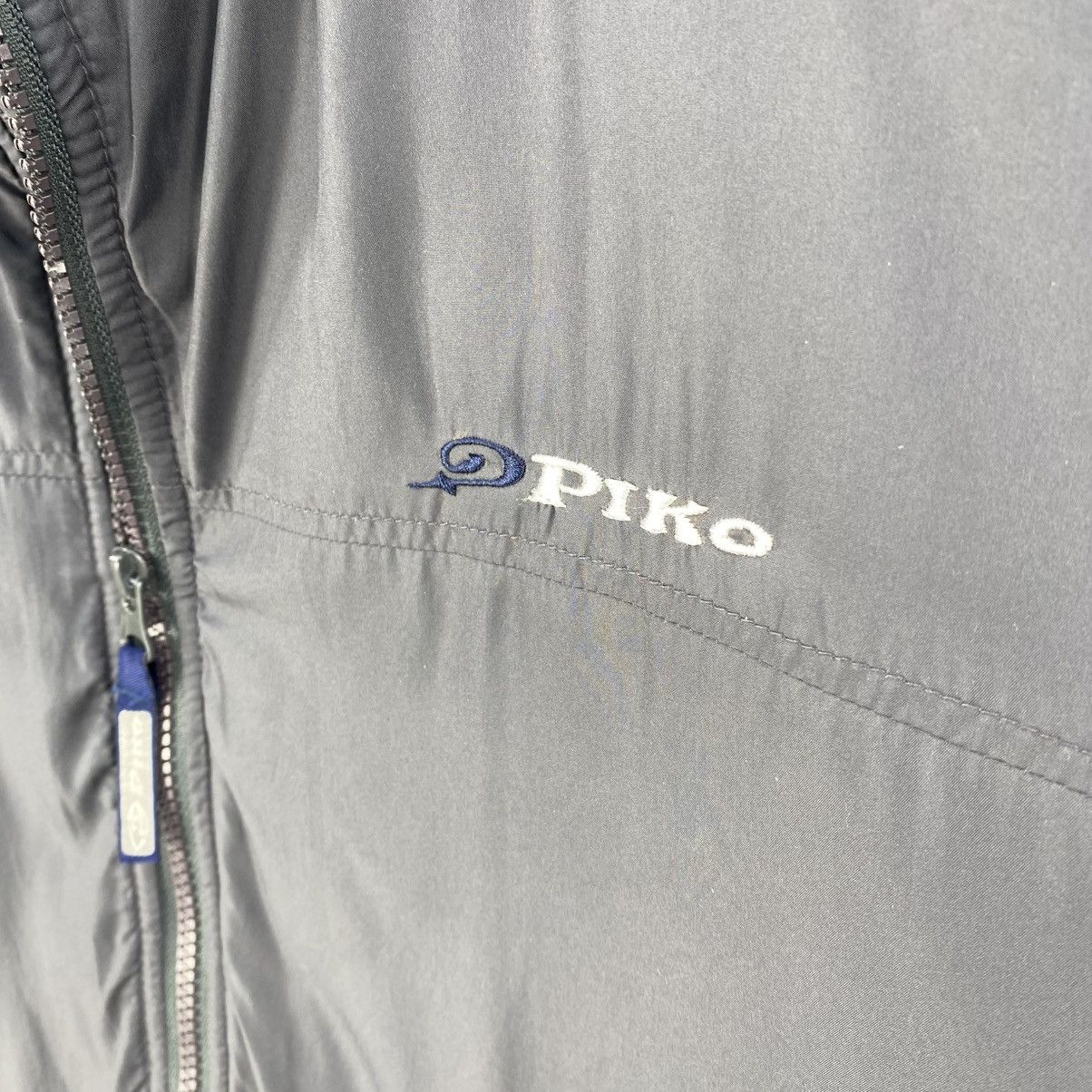 Japanese Brand Piko Puffer Jacket with Hood - Vintage Style Size US L / EU 52-54 / 3 - 8 Thumbnail