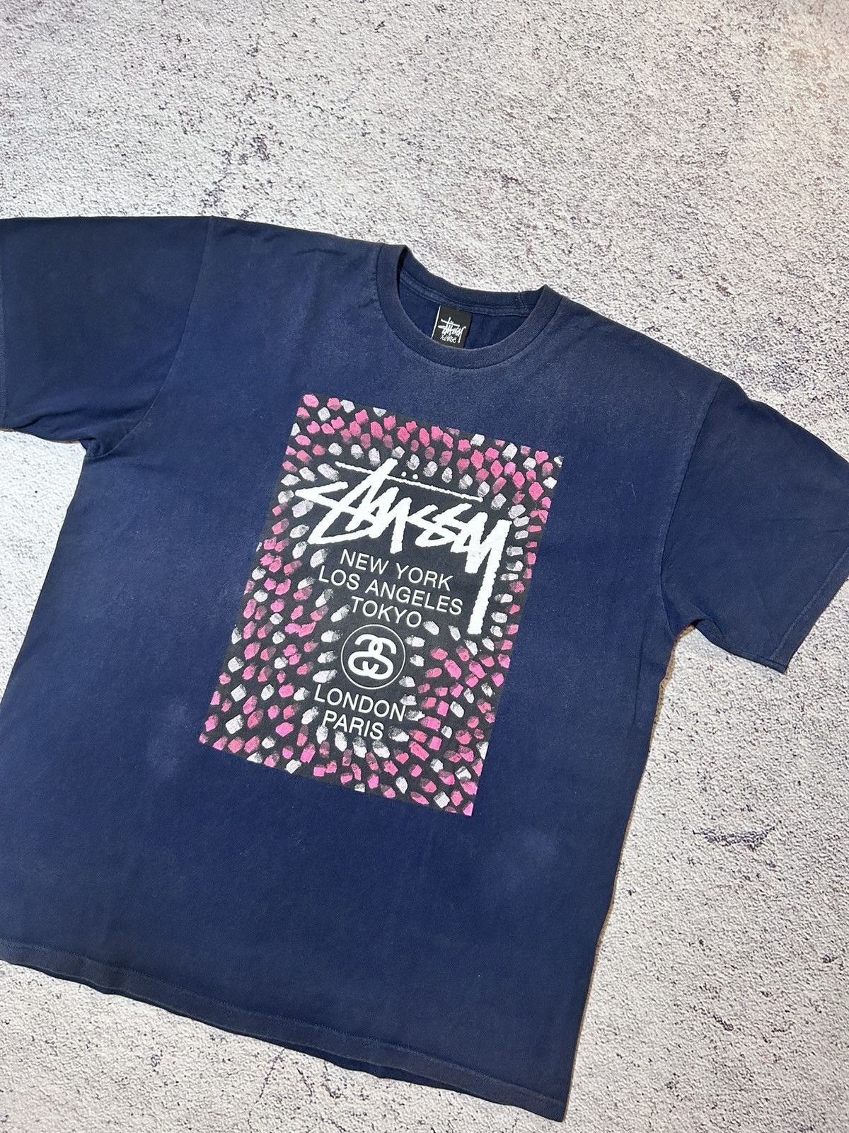 Stussy Stussy Vintage T-shirt 2000s Rare Y2K Streetwear Size US XL / EU 56 / 4 - 3 Thumbnail
