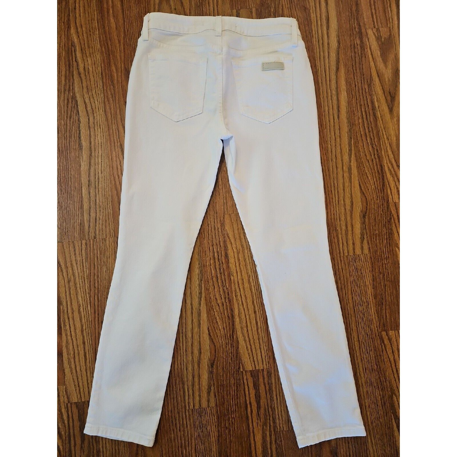 Designer Joes Jeans Skinny Ankle Jeans Womens 28 Waist White Denim Mi Size 28" / US 6 / IT 42 - 5 Thumbnail