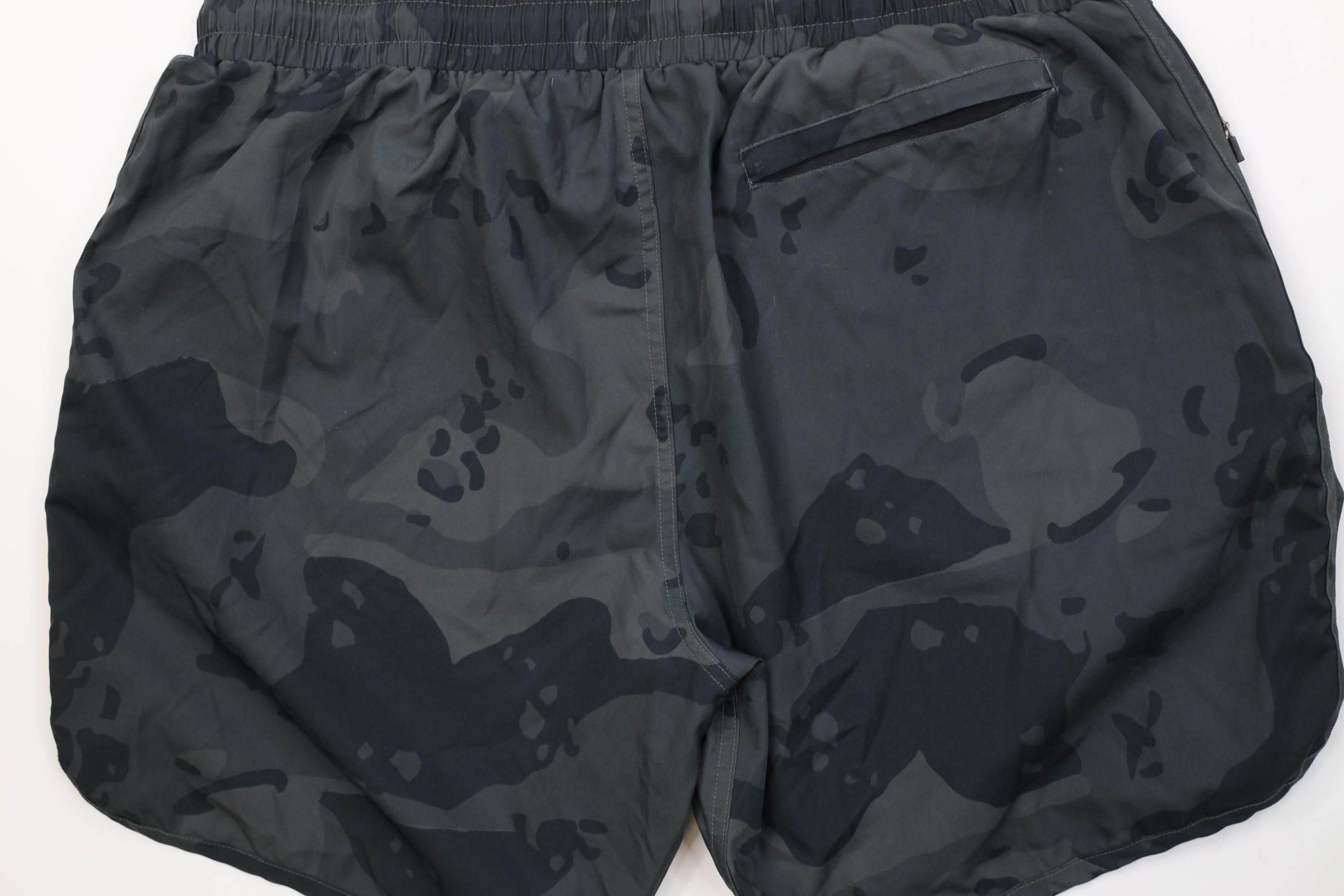 Vintage Zero Foxtrot Above Knee Skull Camouflage Running Gym Shorts Size US 38 / EU 54 - 10 Thumbnail
