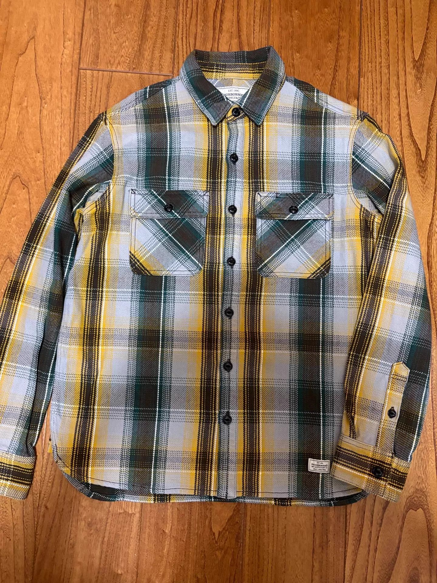 Neighborhood NEIGHBORHOOD C-SHIRT Checked L/S Heavyweight Shirt L Size US L / EU 52-54 / 3 - 1 Thumbnail