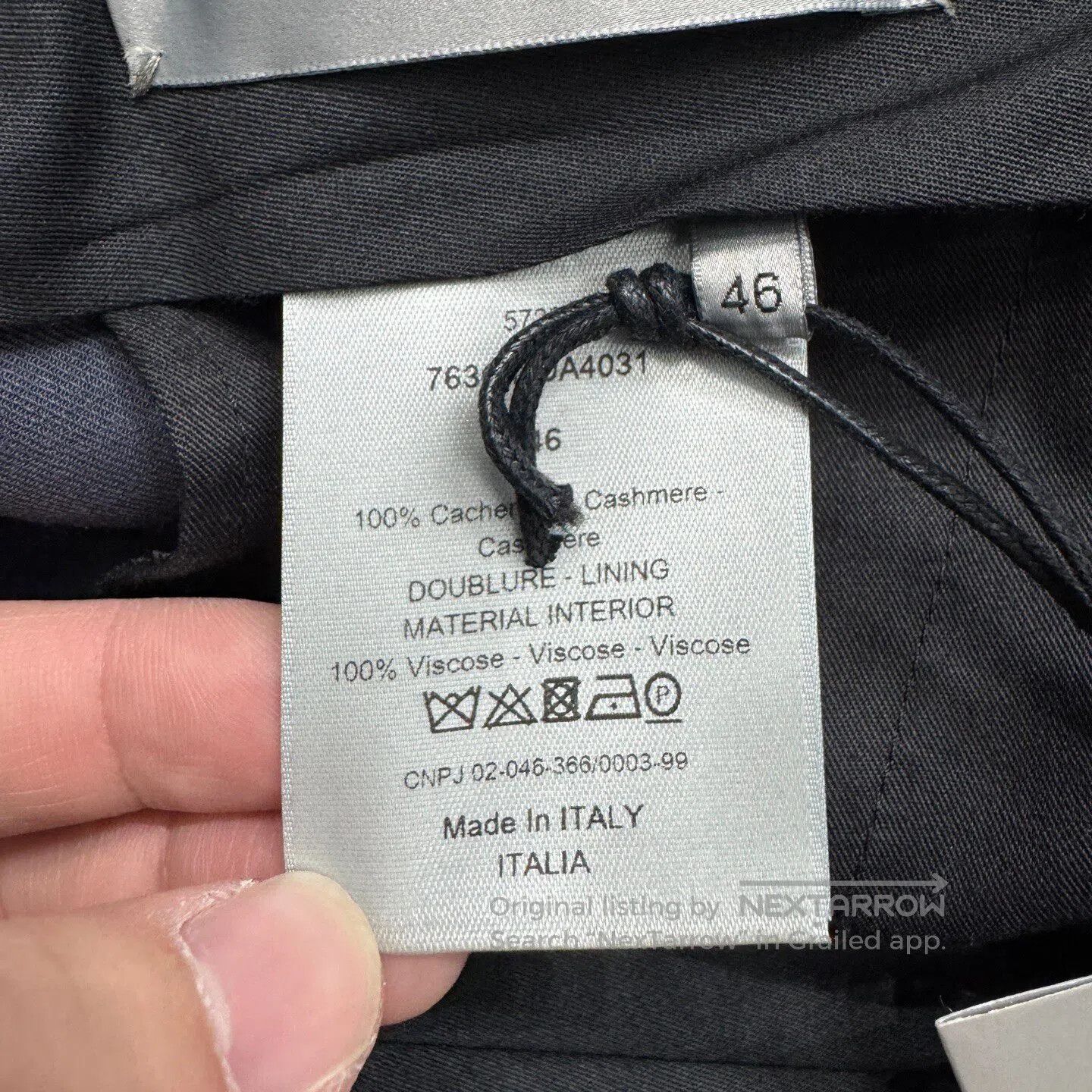 Dior Dior Goat hair casual pants| Size US 30 / EU 46 - 5 Thumbnail