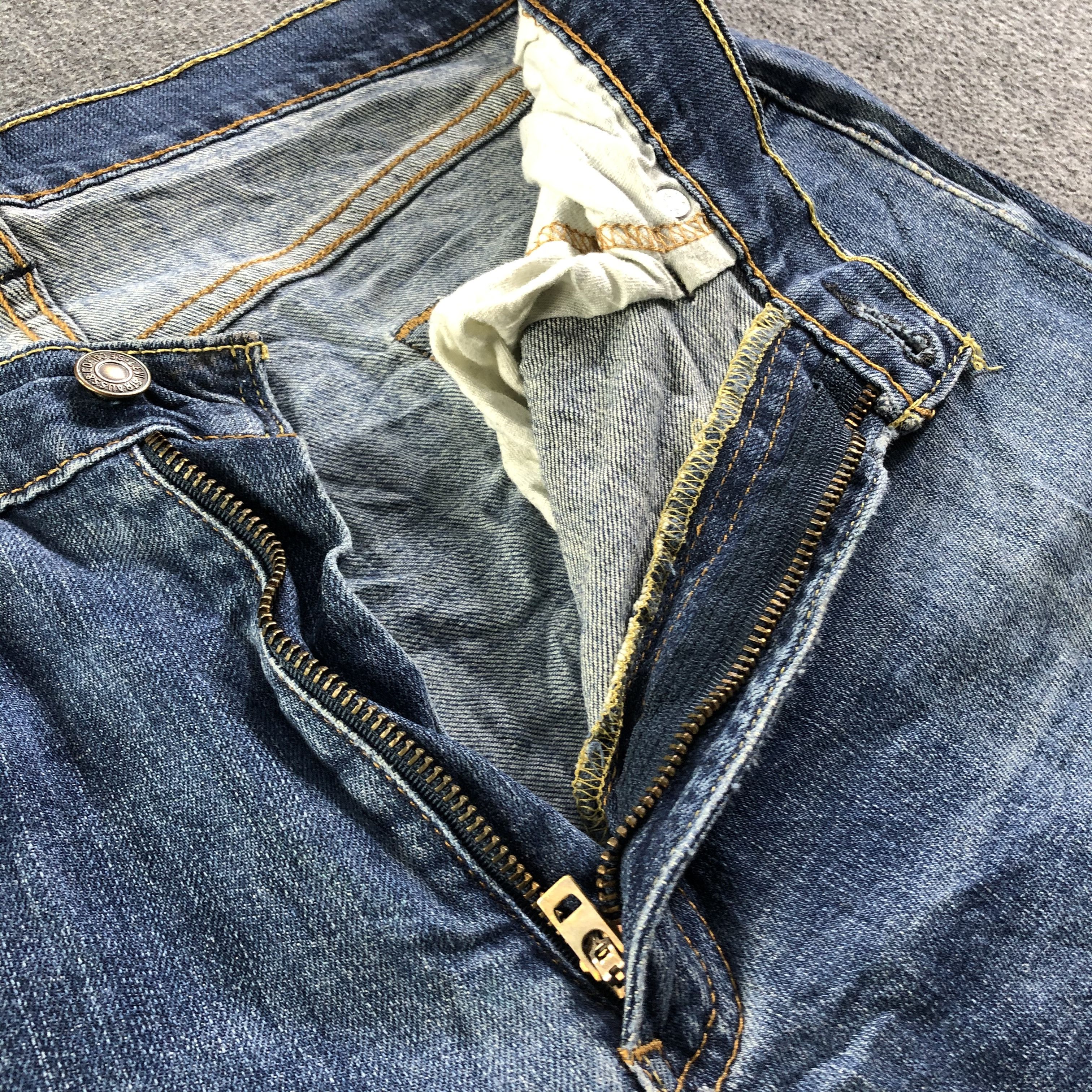 Levi's Vintage Blue Wash Levis 505 Jeans-J3333 Size US 34 / EU 50 - 9 Thumbnail