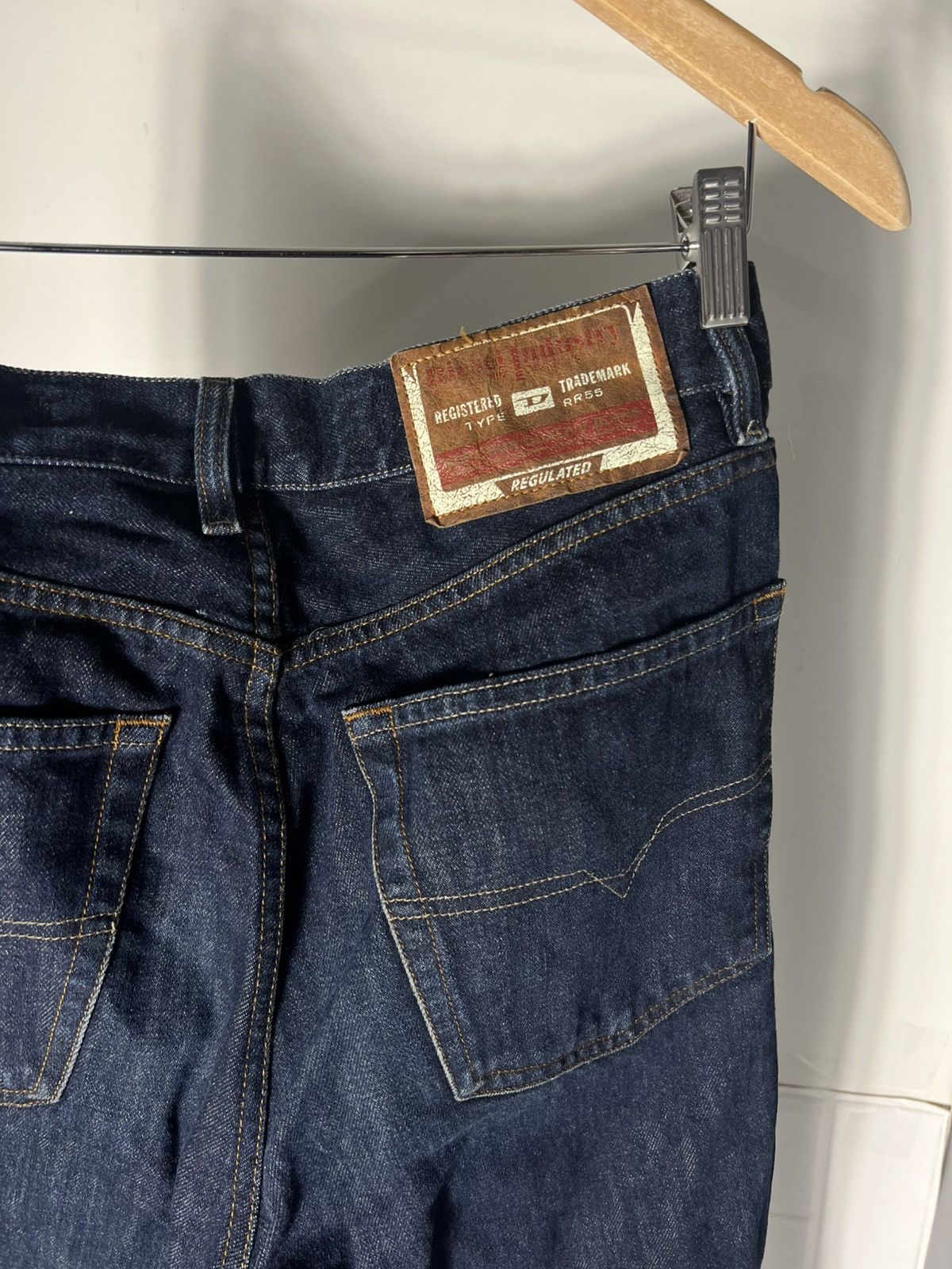 Diesel × Vintage VERY RARE DIESEL INDUSTRY DENIM DIVISION JEANS DESIGNER 90s Size US 30 / EU 46 - 7 Thumbnail