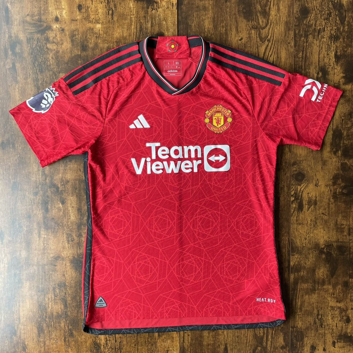 Adidas Manchester United Adidas 22/23 Home Authentic soccer jersey Size US L / EU 52-54 / 3 - 1 Thumbnail
