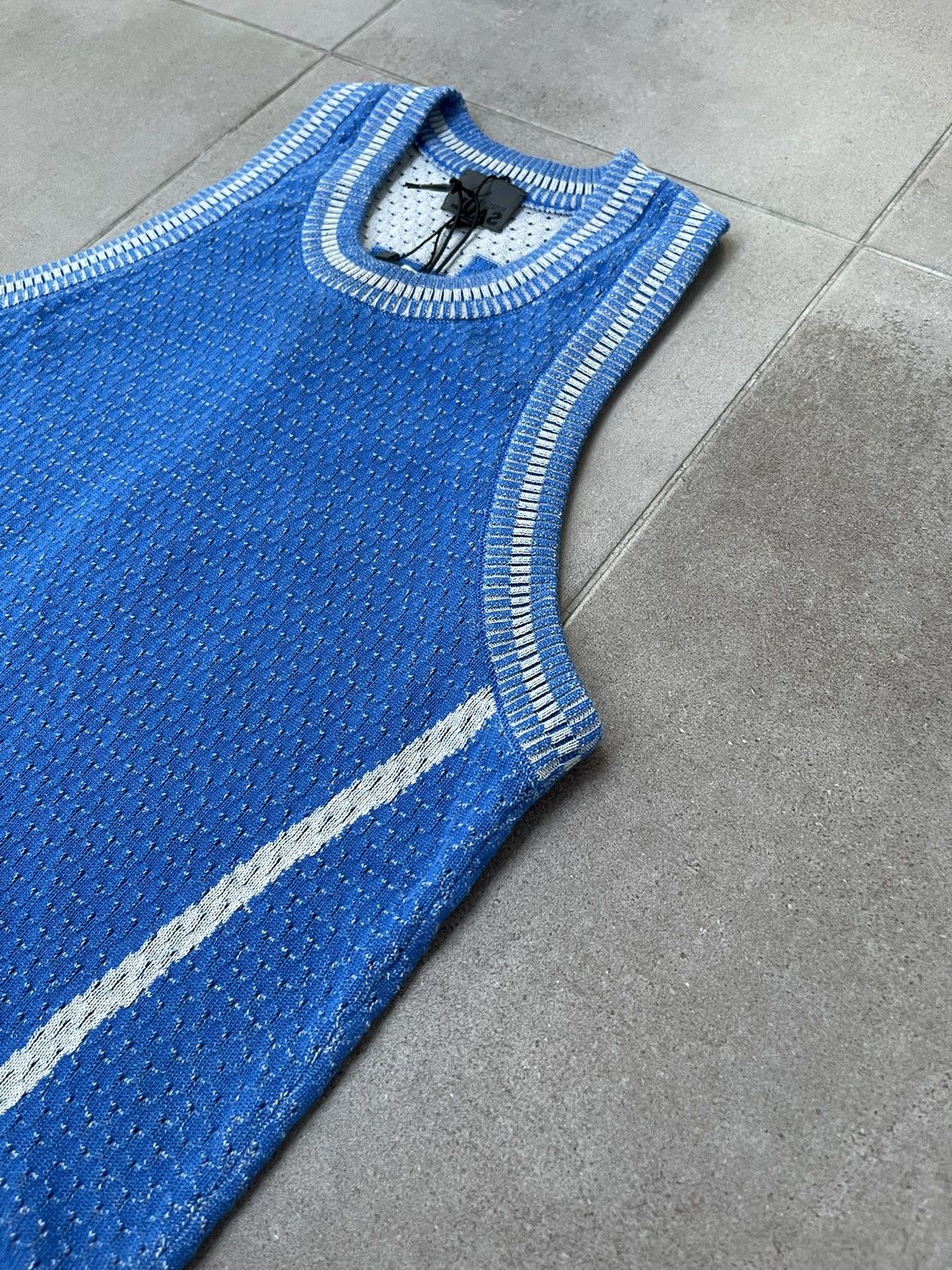 Saul Nash !DS! SS23 Saul Nash Back Logo Electric Blue Tank Top Size US S / EU 44-46 / 1 - 9 Thumbnail