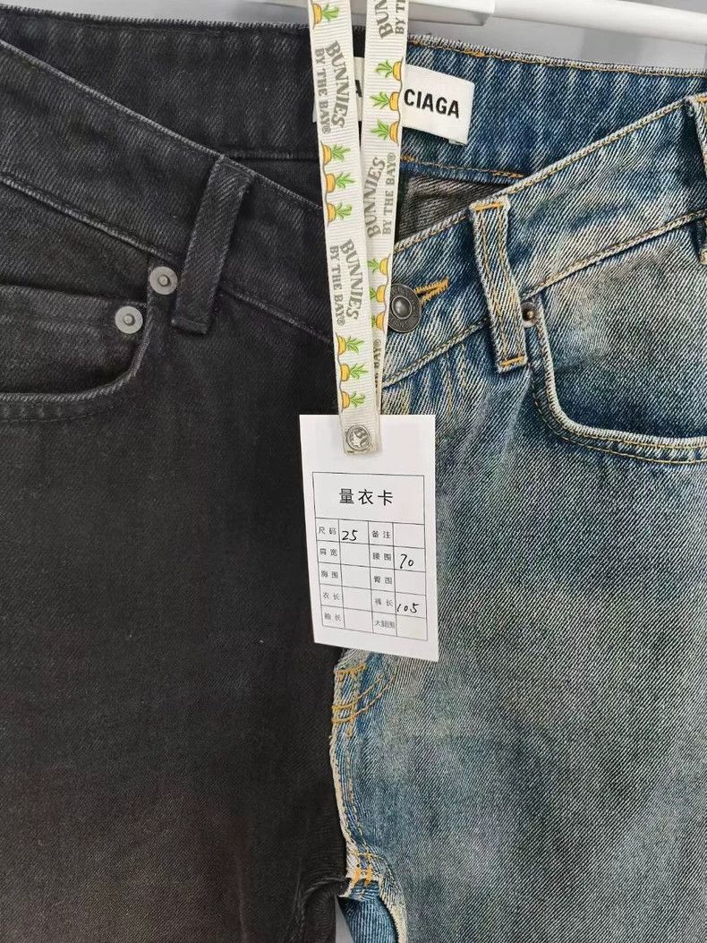 Balenciaga Balenciaga Wash Dyed Yin-Yang Color Blocked Denim Pants Size 25" / US 0 / IT 36 - 6 Thumbnail