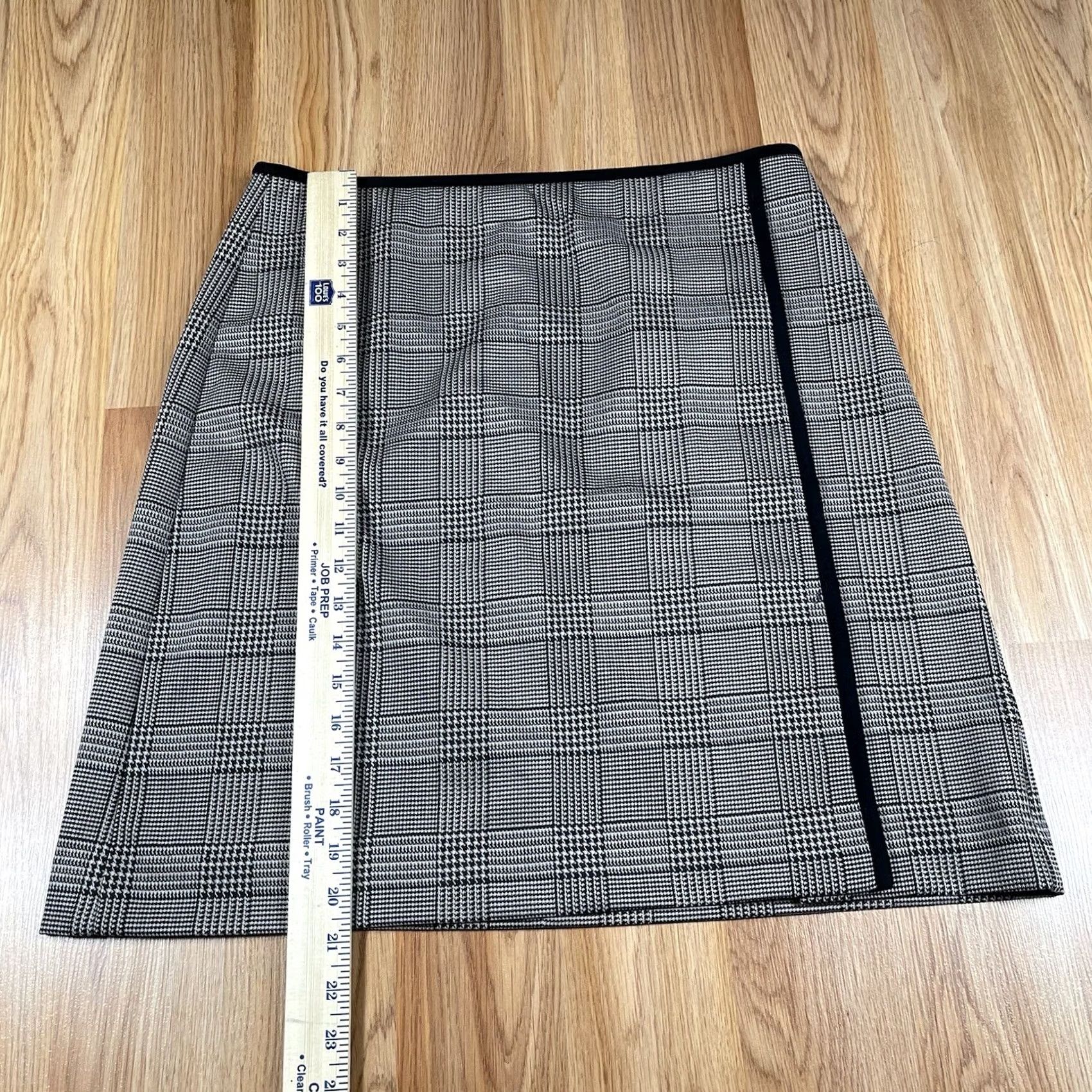 Ann Taylor Ann Taylor Skirt Womens Size 8 Gray Stretch Above Knee Pencil Size 30" / US 8 / IT 44 - 5 Thumbnail