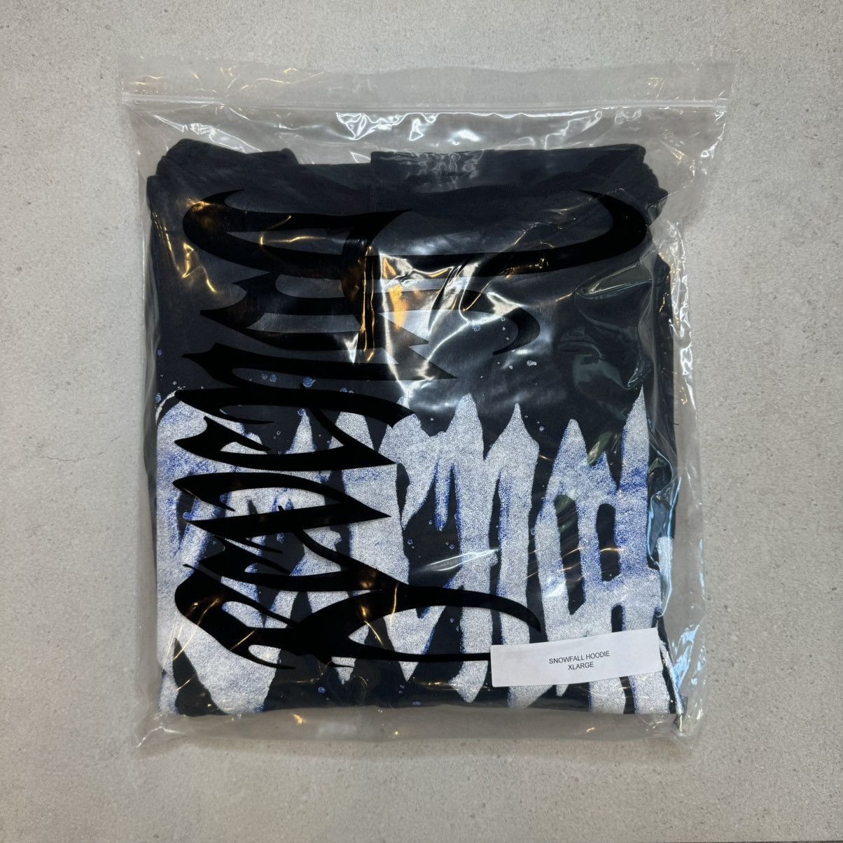 Revenge Revenge Snowfall Hoodie Black SIZE XL Size US XL / EU 56 / 4 - 3 Thumbnail