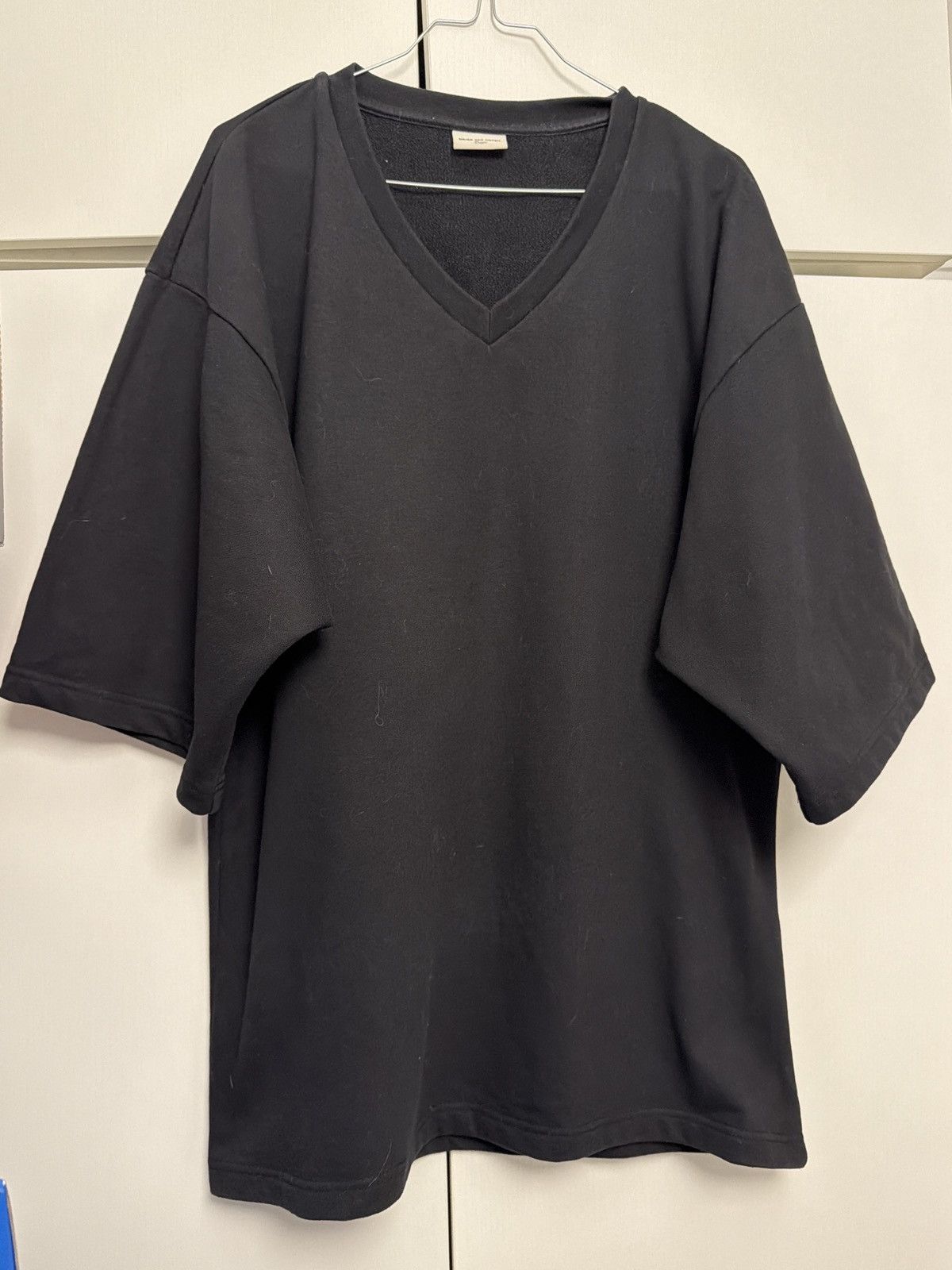Dries Van Noten Short sleeves v neck sweatshirt Size US L / EU 52-54 / 3 - 1 Thumbnail