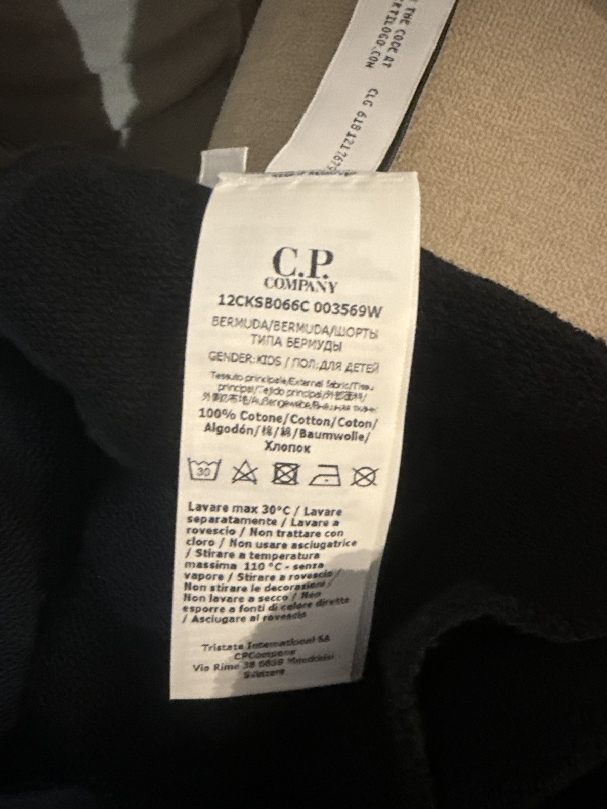 C.P. Company CP Company Black Shorts – Size 14Y – BNWT Size US 30 / EU 46 - 12 Thumbnail