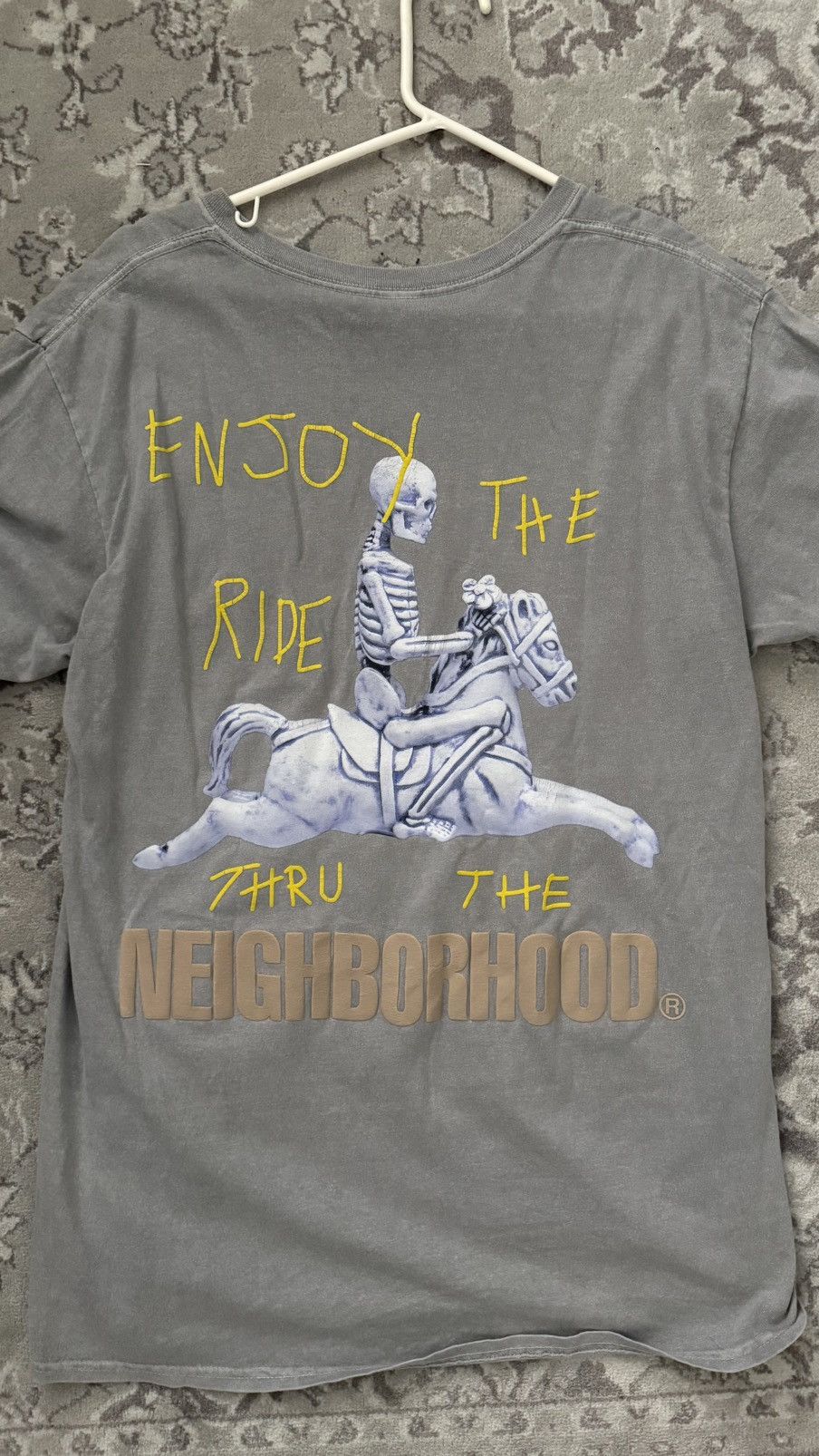 Neighborhood × Travis Scott Neighborhood x Cactus Jack Tokyo Japan Tee Gray L Size US L / EU 52-54 / 3 - 4 Thumbnail