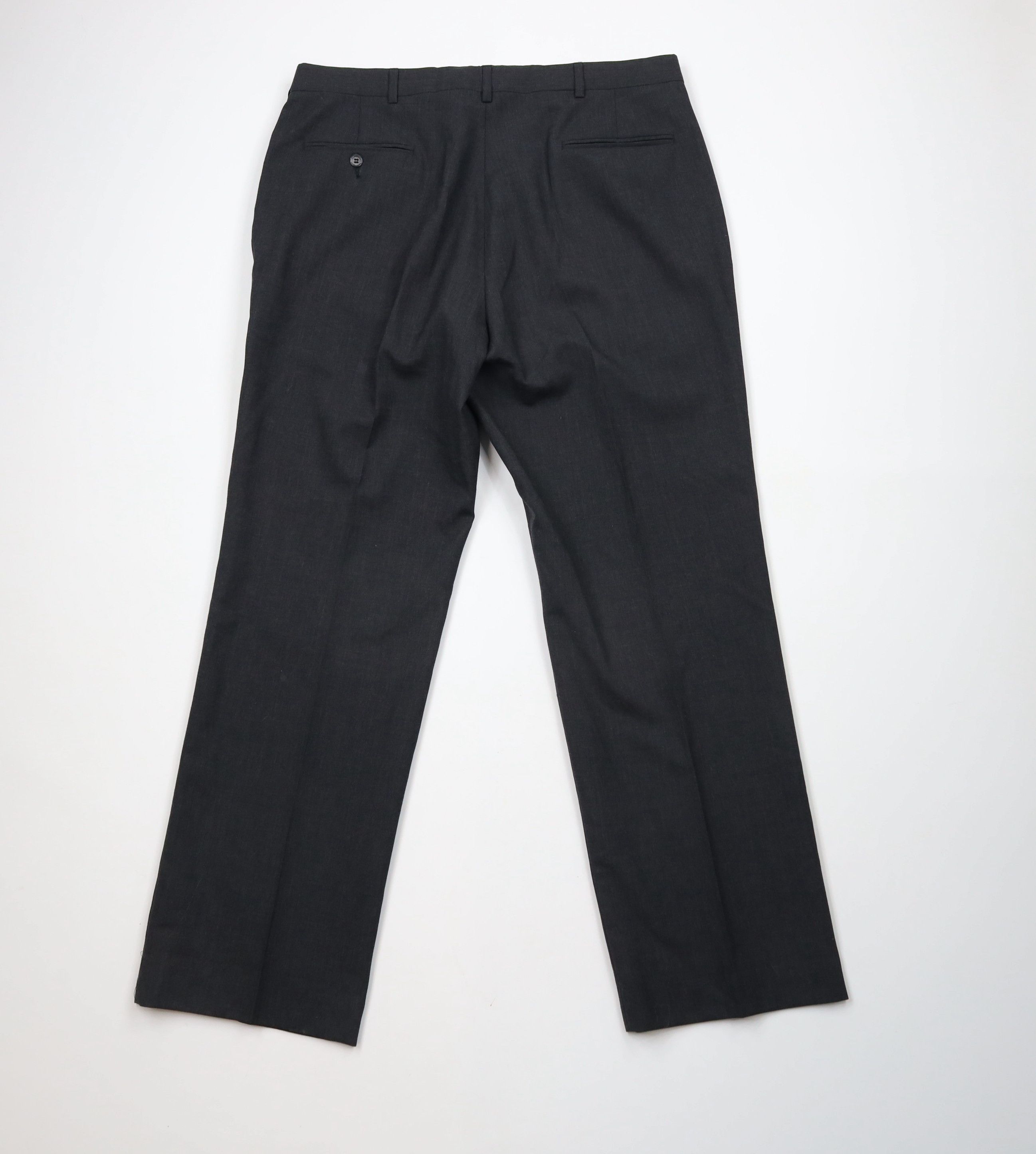 Vintage Vintage 90s Streetwear Wide Leg Chino Pants Charcoal Gray Size US 38 / EU 54 - 10 Thumbnail