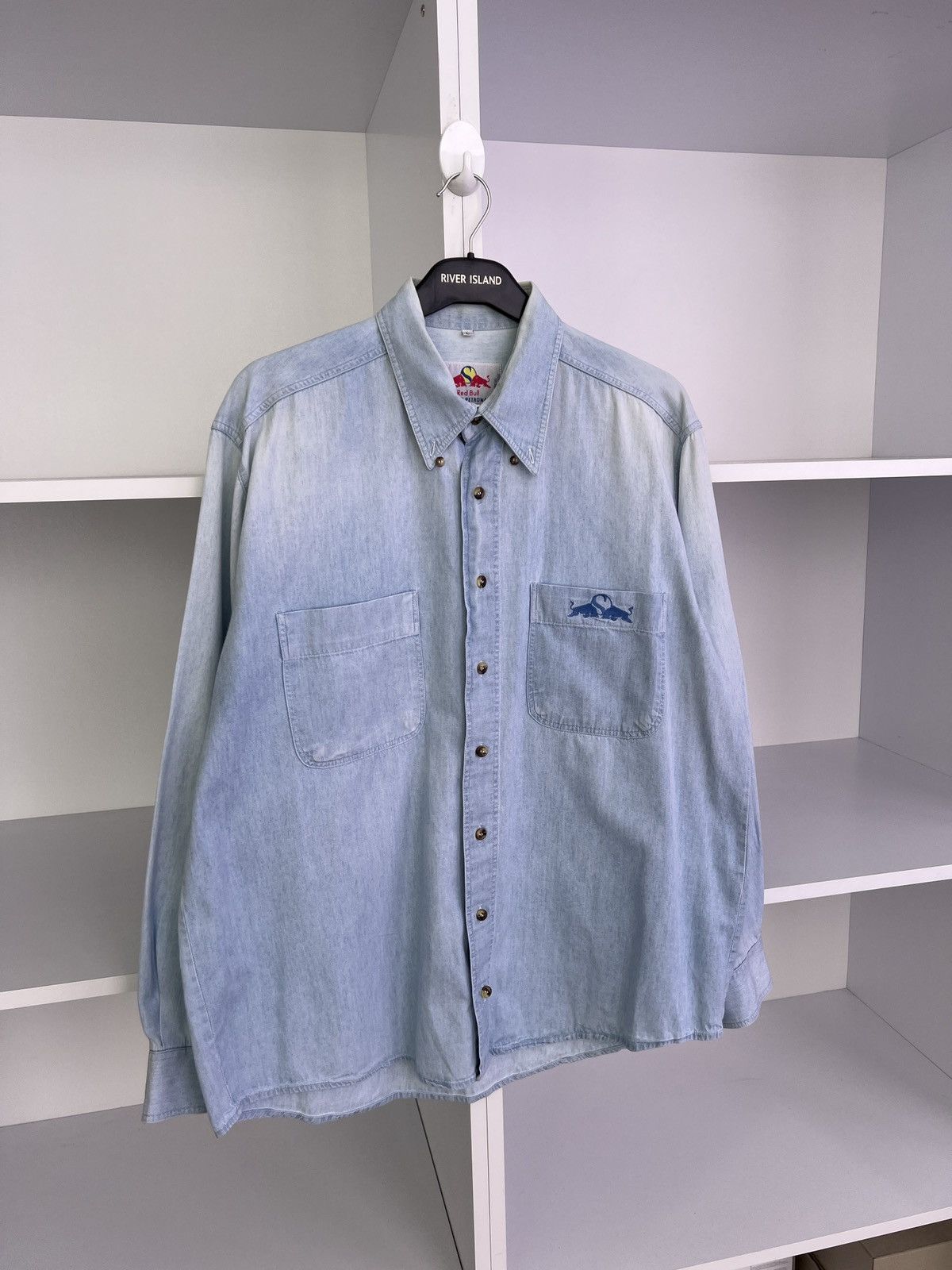 Red Bull × Vintage Vintage Petronas Red Bull Racing Button Up shirt Size US L / EU 52-54 / 3 - 5 Thumbnail
