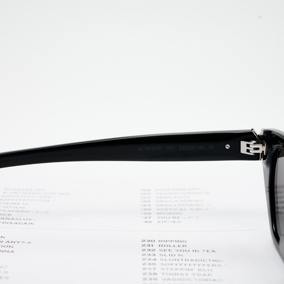 Saint Laurent Paris SAINT LAURENT SL M127/F 001 SUNGLASSES Size ONE SIZE - 5 Thumbnail
