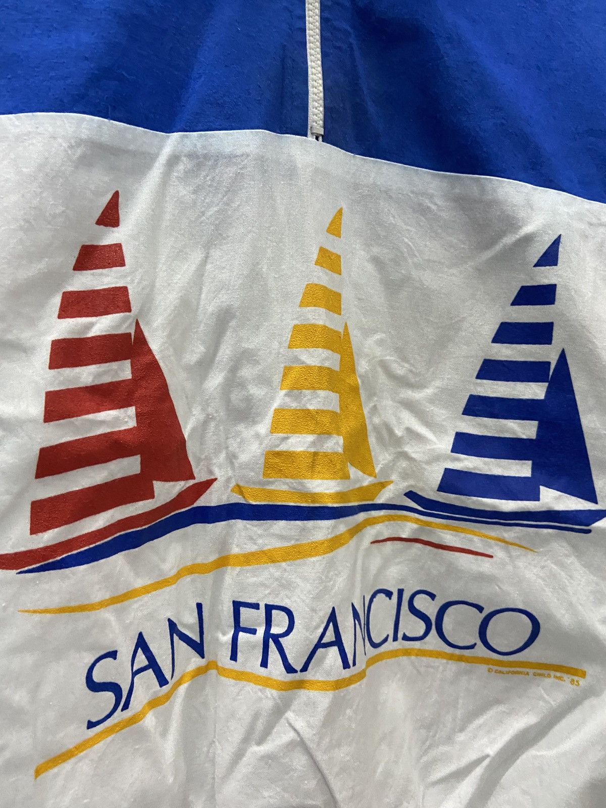 Vintage VINTAGE 1985 SAN FRANCISCO CALIFORNIA HALFZIPPER Size US M / EU 48-50 / 2 - 3 Thumbnail