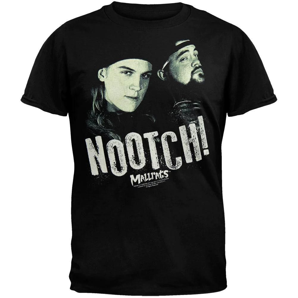 Mallrats Movie Promo Shirt - Jay & Silent Bob - Nootch! M