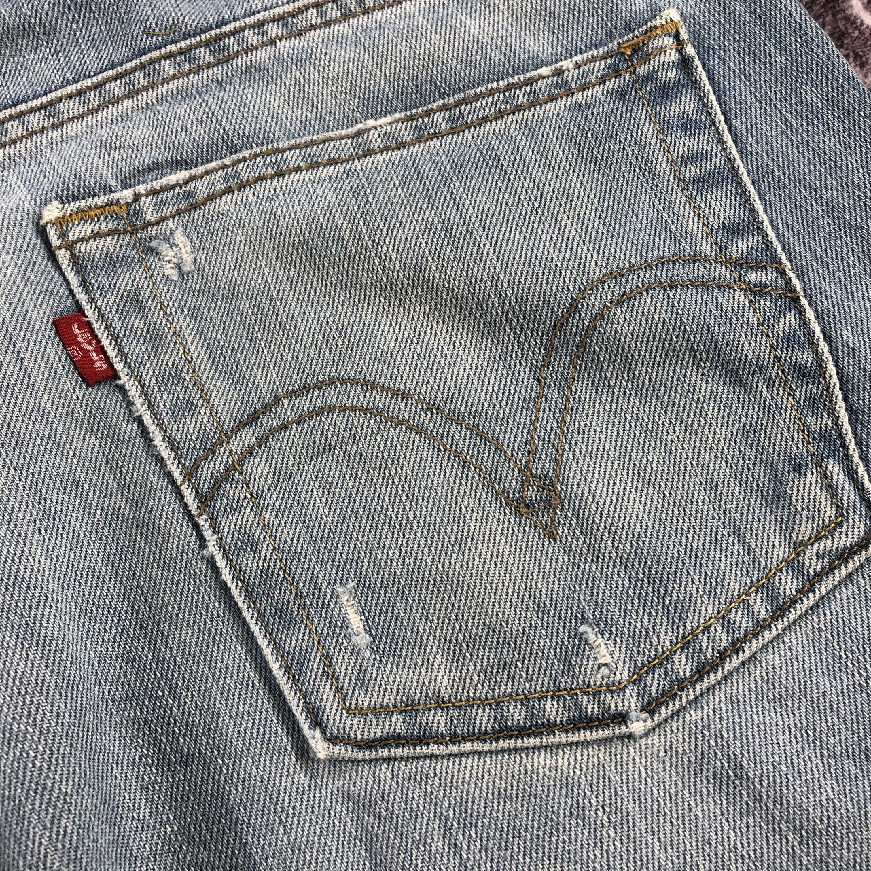 Levi's × Vintage Vintage Blue Wash Levis 514 Jeans-JM2607 Size US 36 / EU 52 - 6 Thumbnail