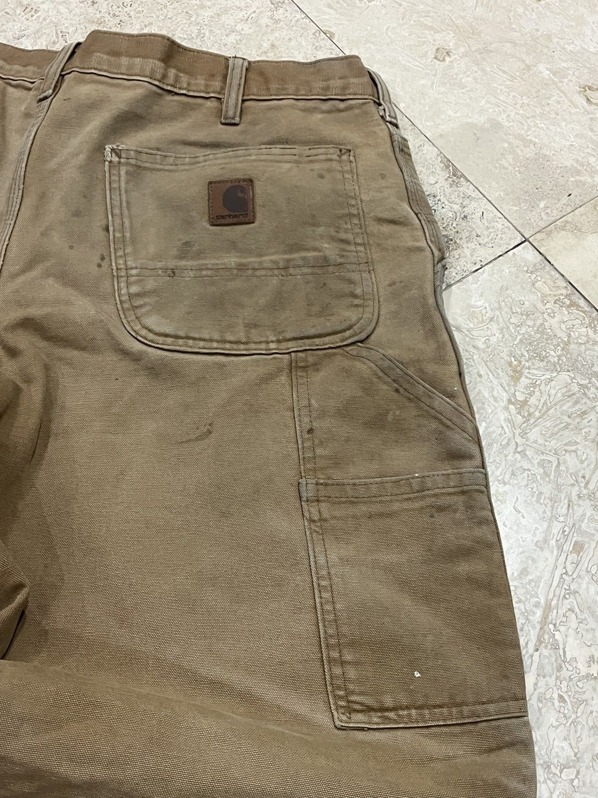 Carhartt Vintage Carhartt B111-BRN Insulated Work Painters Pants Size US 34 / EU 50 - 10 Thumbnail