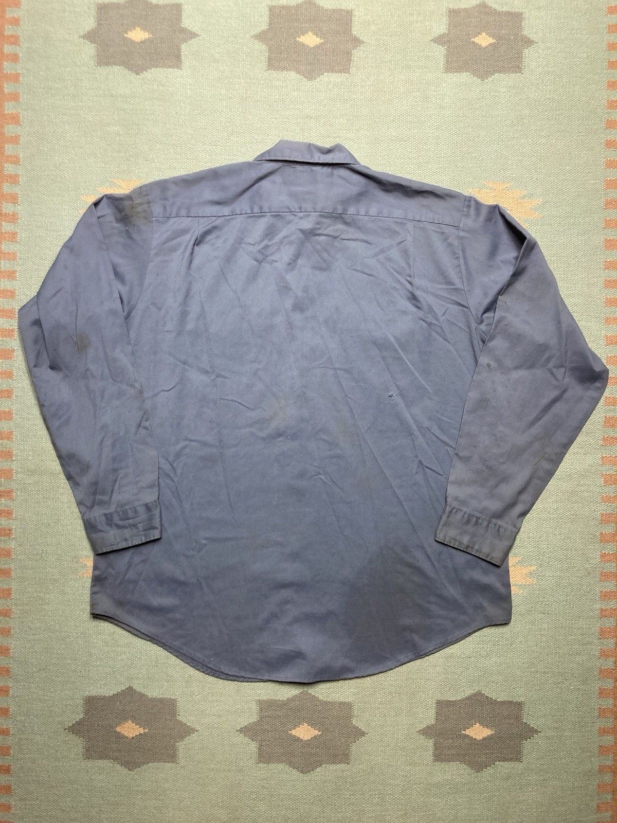 Lee × Vintage Vintage 70s work shirt lee workwear worn stained men’s large Size US L / EU 52-54 / 3 - 2 Thumbnail